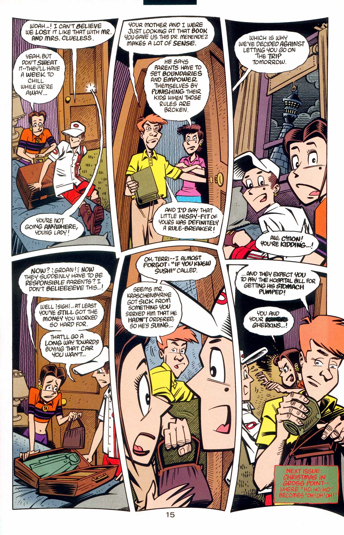 Read online Gross Point comic -  Issue #6 - 16