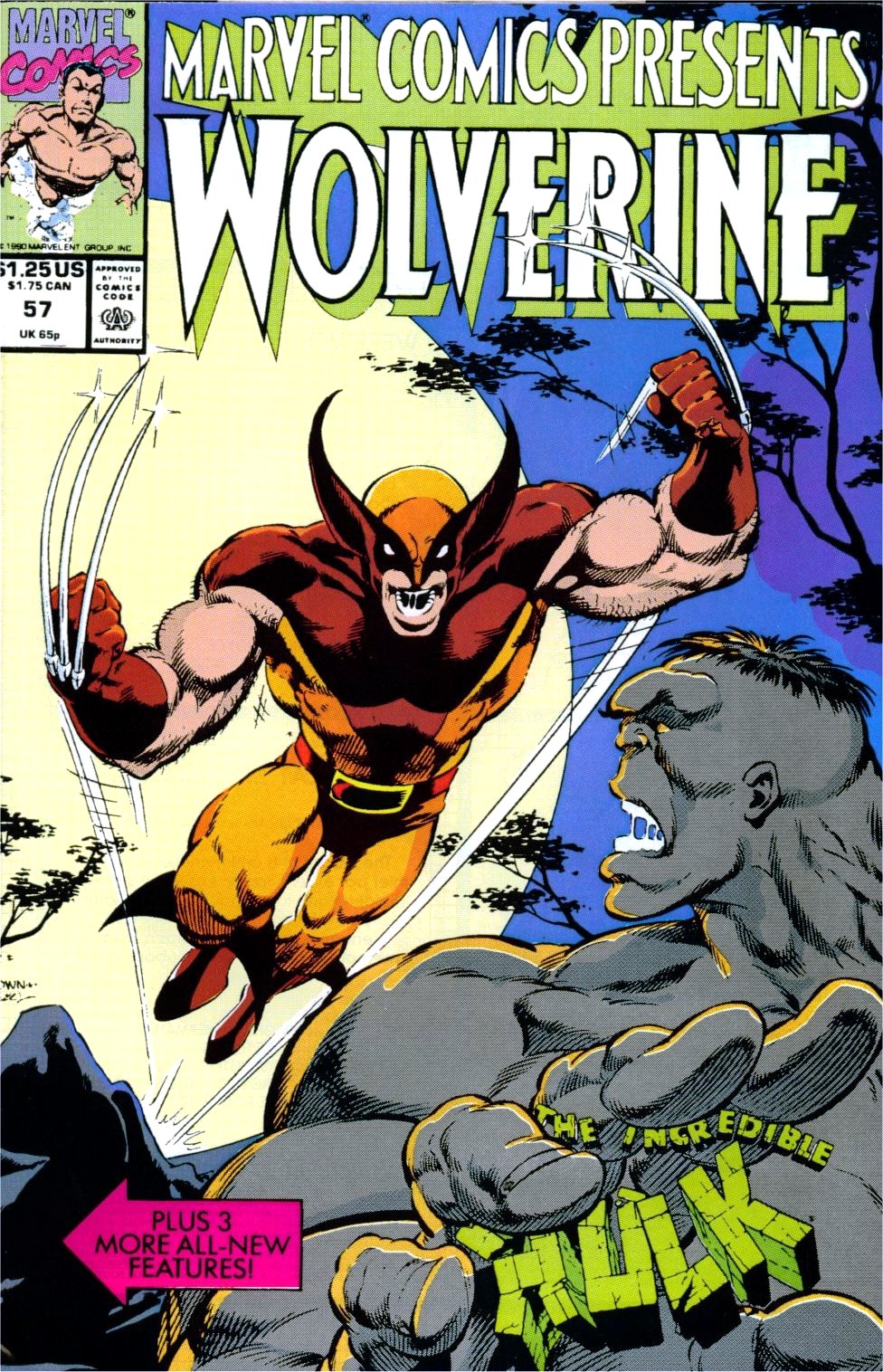 Read online Marvel Comics Presents (1988) comic -  Issue #57 - 1