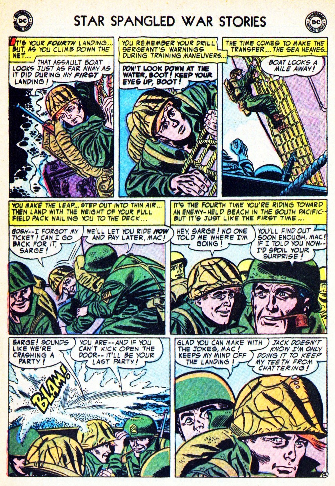 Read online Star Spangled War Stories (1952) comic -  Issue #21 - 4