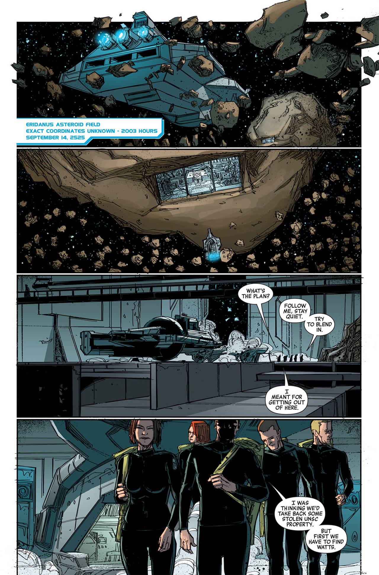 Read online Halo: Fall Of Reach - Boot Camp comic -  Issue # Full - 74