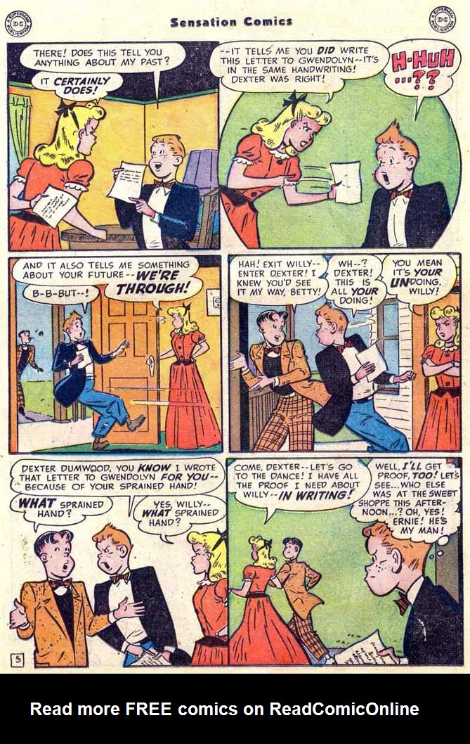 Read online Sensation (Mystery) Comics comic -  Issue #89 - 31