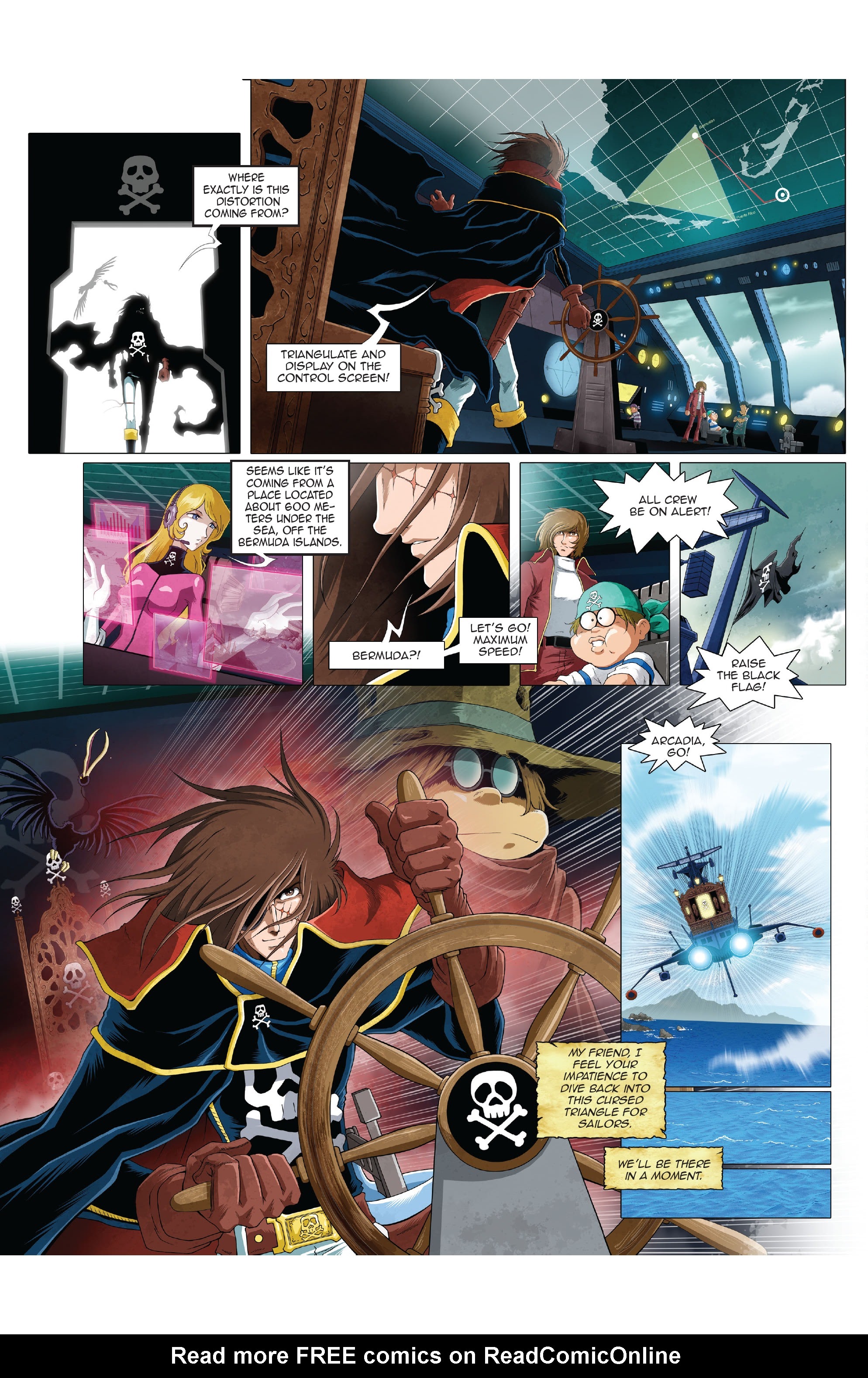 Read online Space Pirate Captain Harlock comic -  Issue #3 - 17