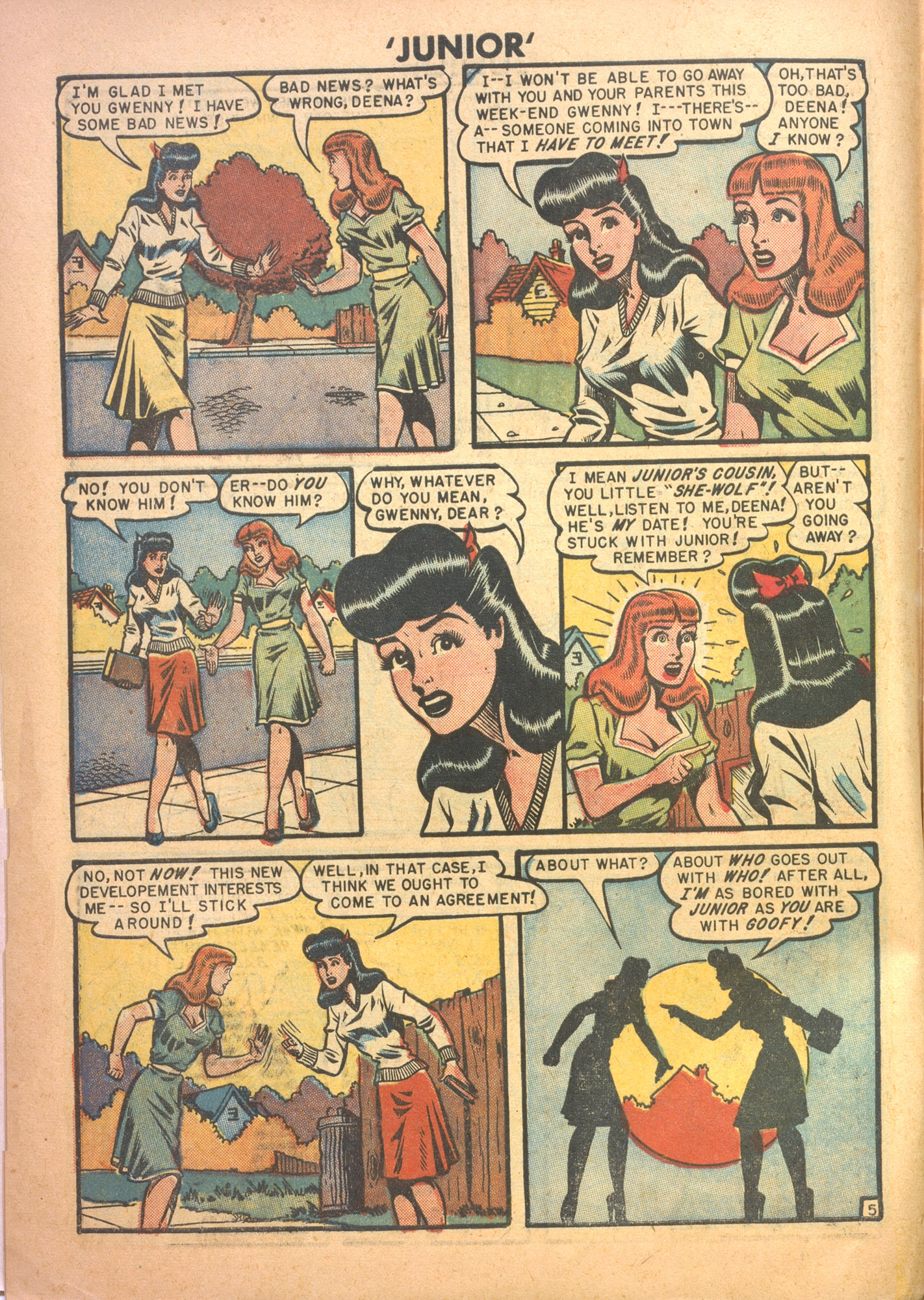 Read online Junior (1947) comic -  Issue #15 - 6