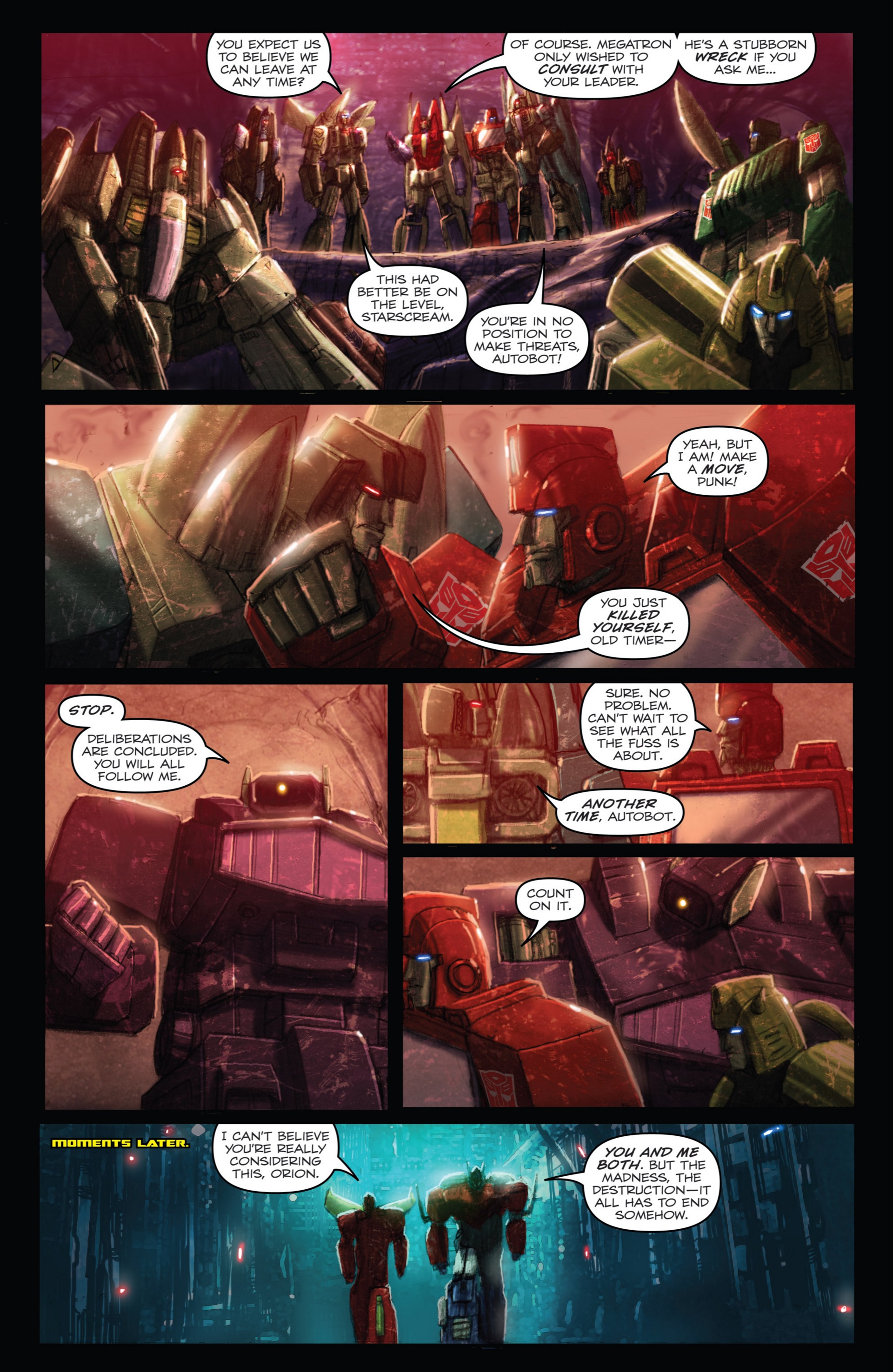 Read online Transformers: Autocracy comic -  Issue # Full - 68