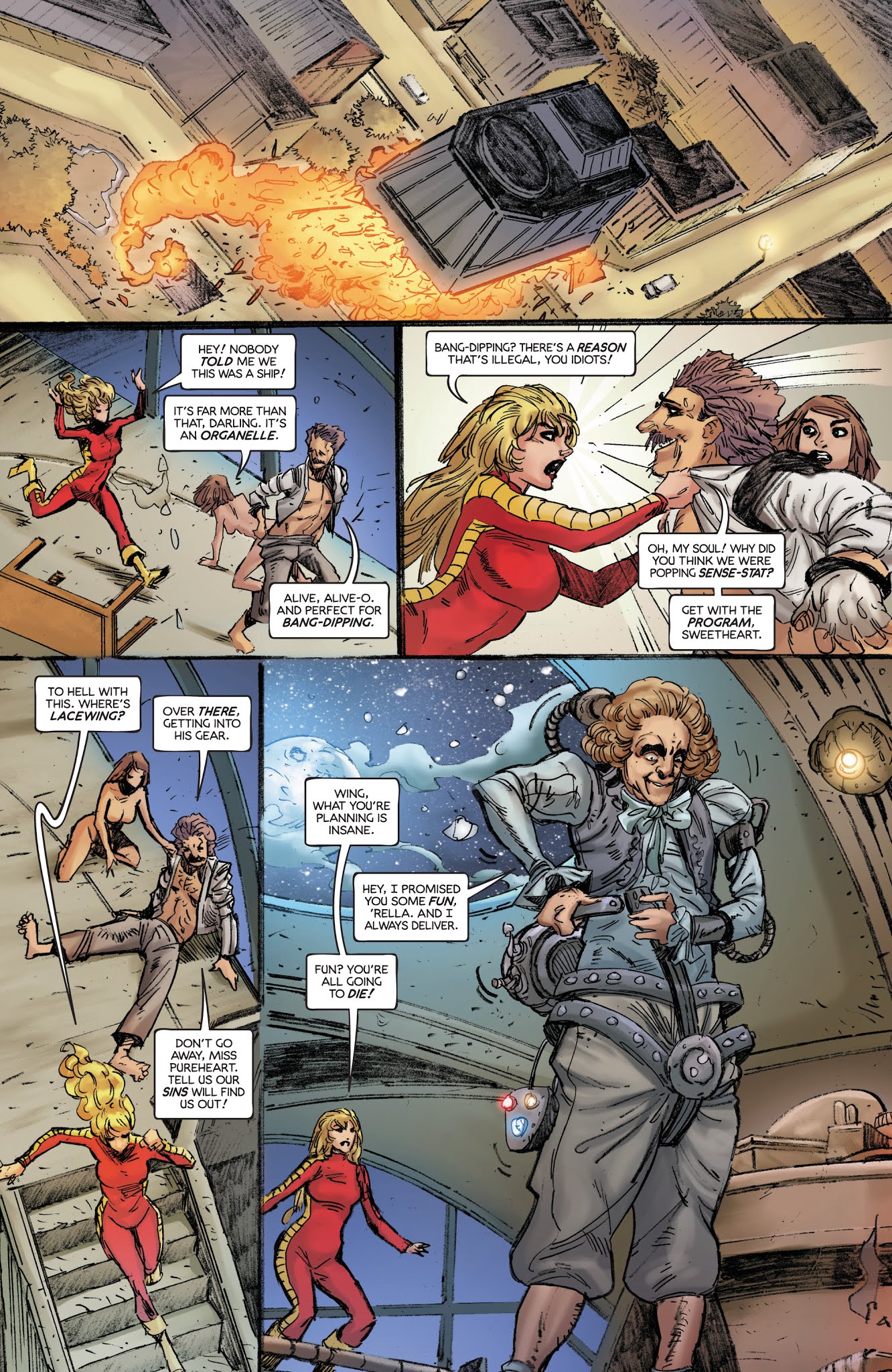 Read online Barbarella (2017) comic -  Issue #8 - 15