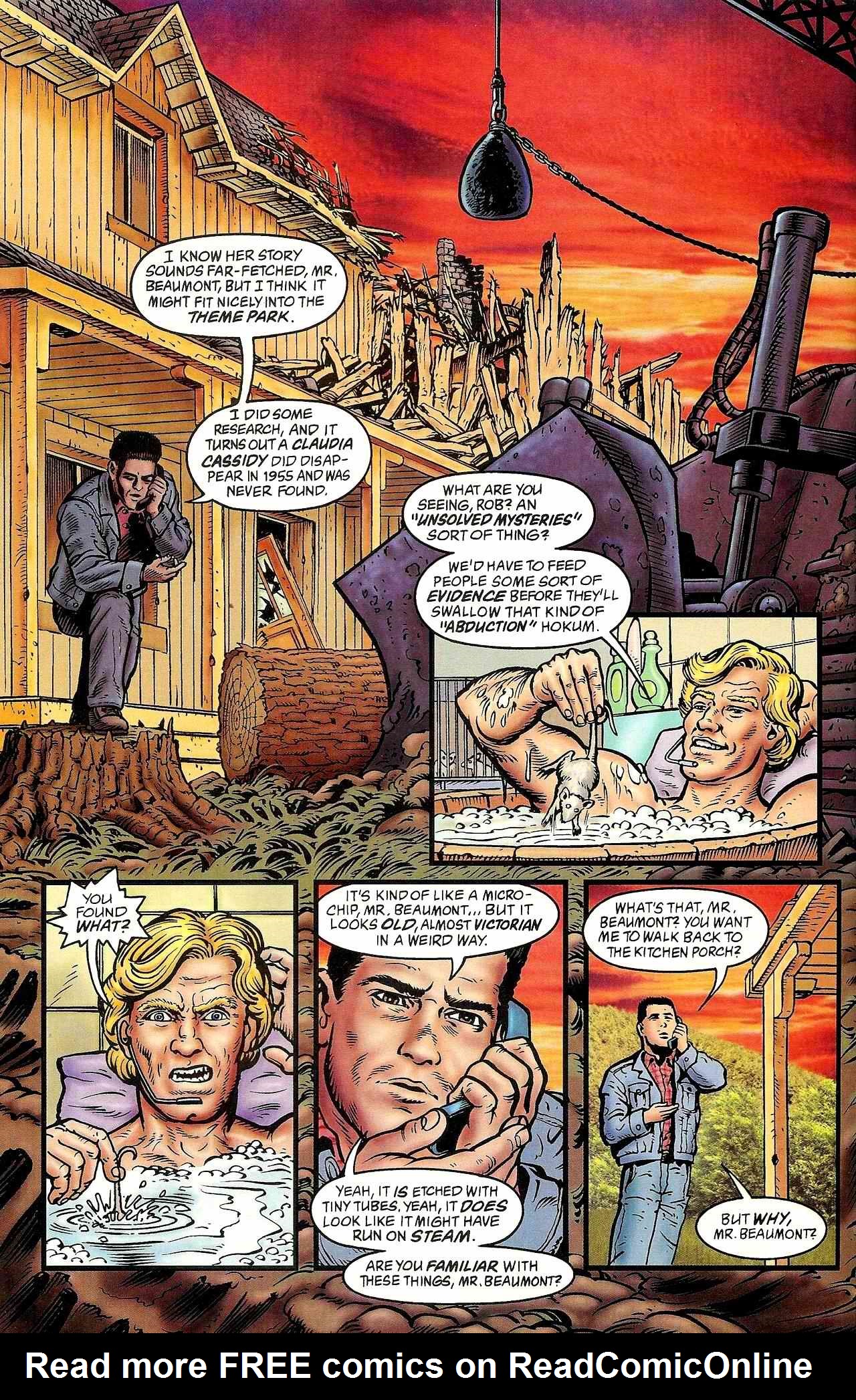 Read online Neil Gaiman's Teknophage comic -  Issue #1 - 11