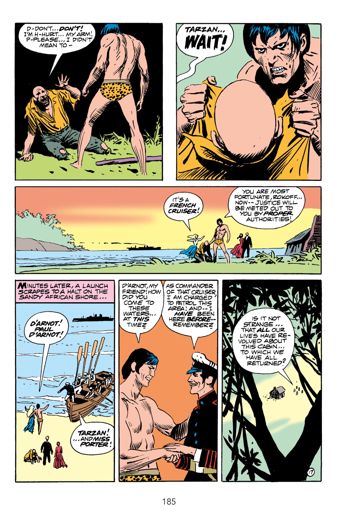 Read online Edgar Rice Burroughs' Tarzan The Joe Kubert Years comic -  Issue # TPB 2 (Part 2) - 79