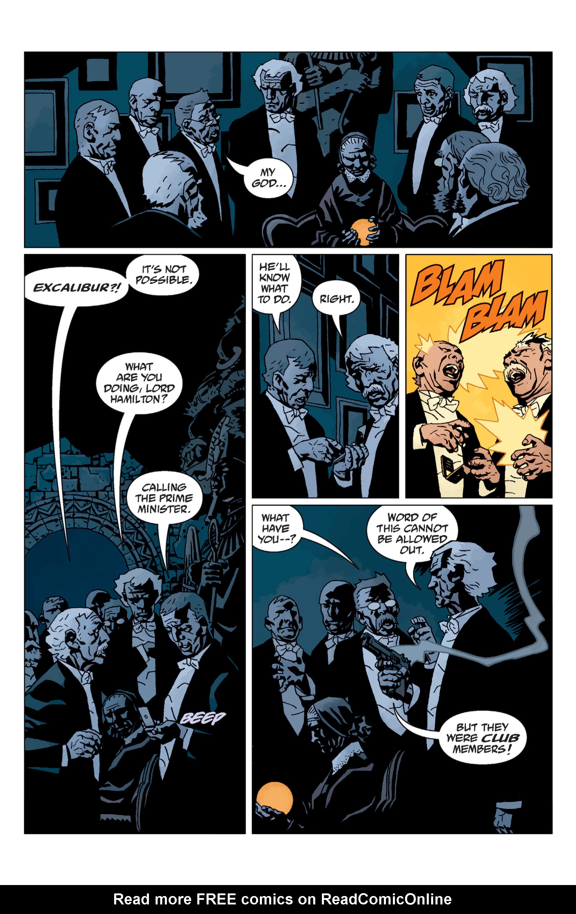 Read online Hellboy comic -  Issue #9 - 174