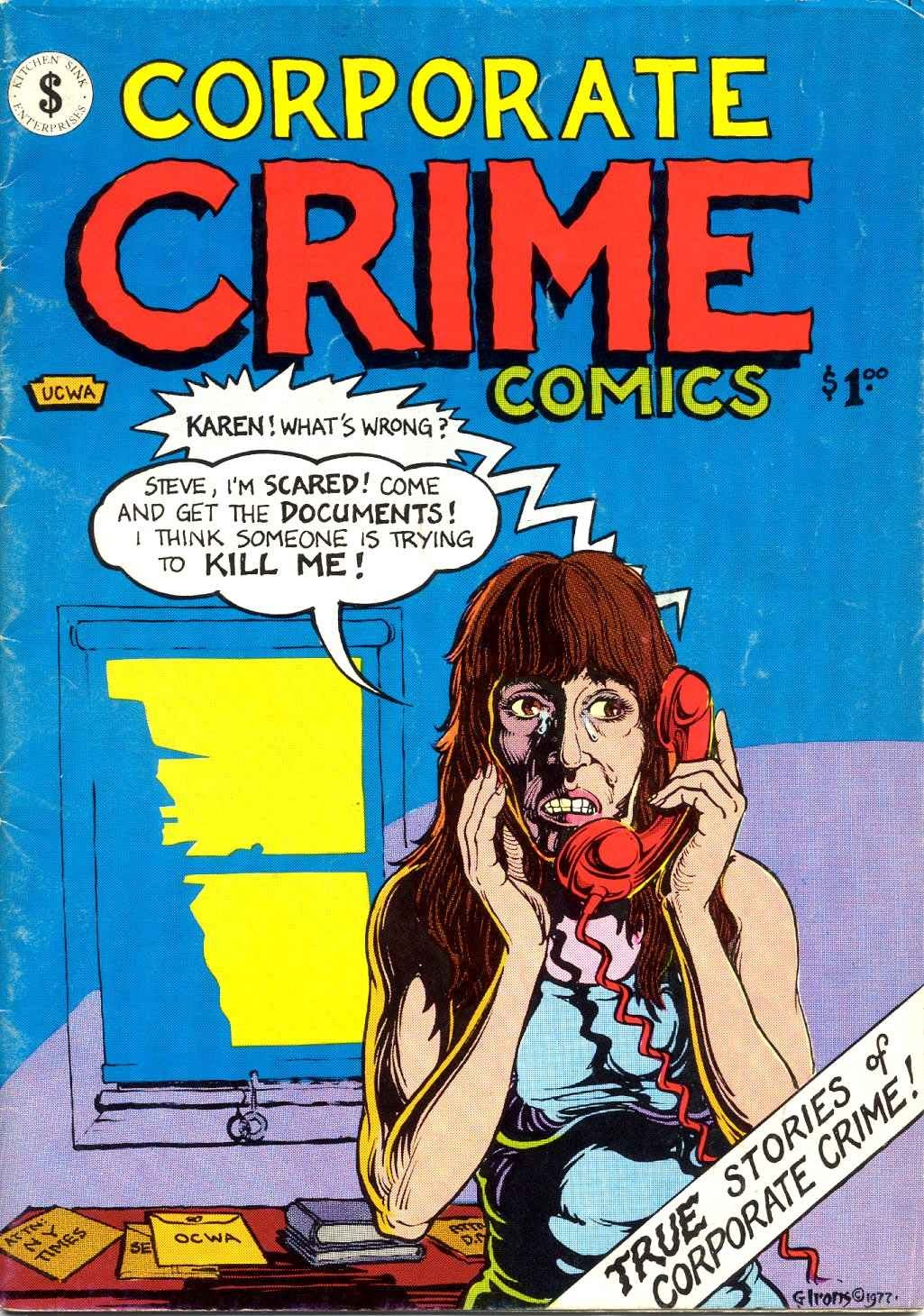 Read online Corporate Crime Comics comic -  Issue #1 - 1