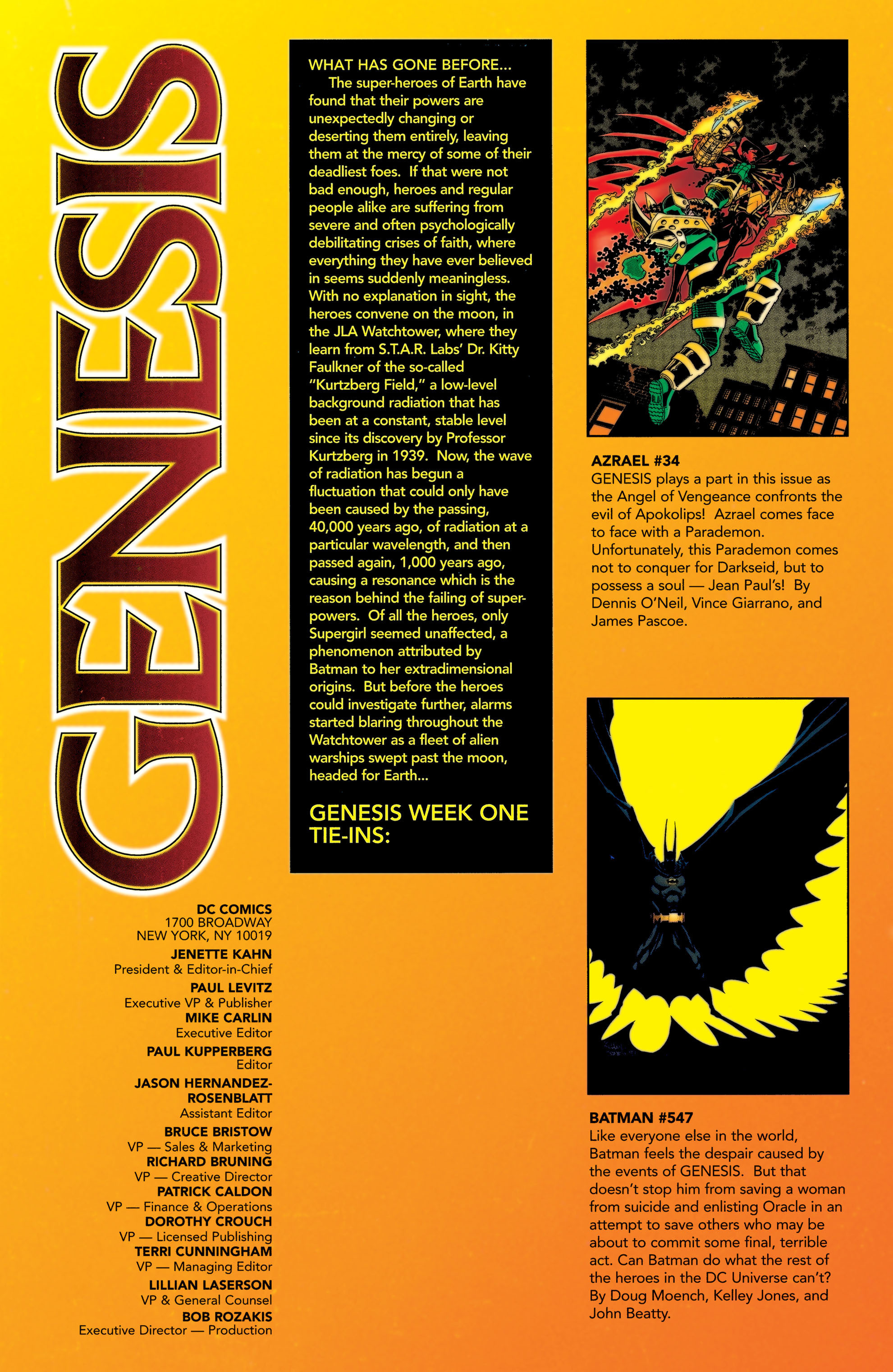 Read online Genesis comic -  Issue #2 - 23