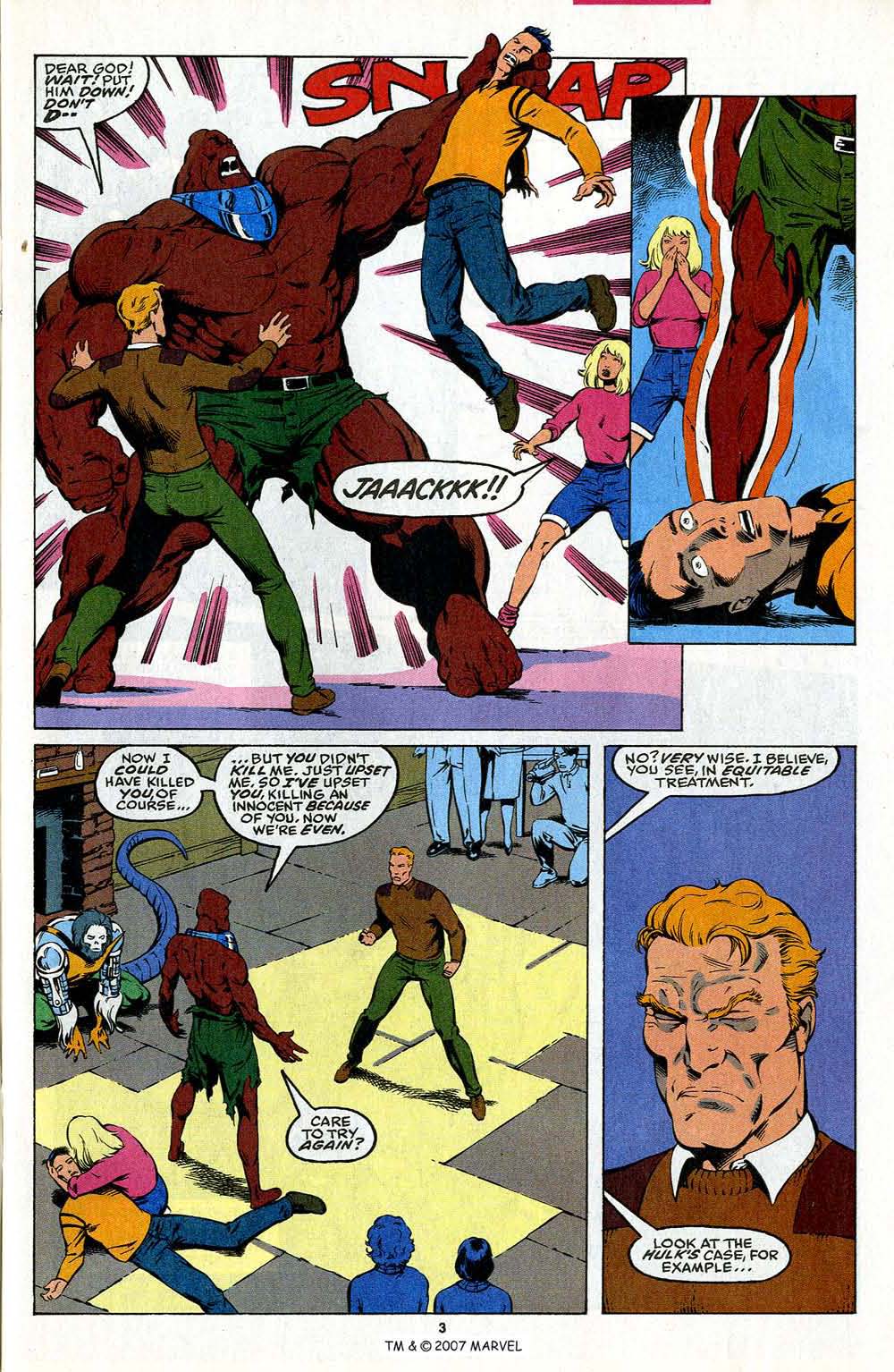 Read online The Incredible Hulk (1968) comic -  Issue #408 - 5