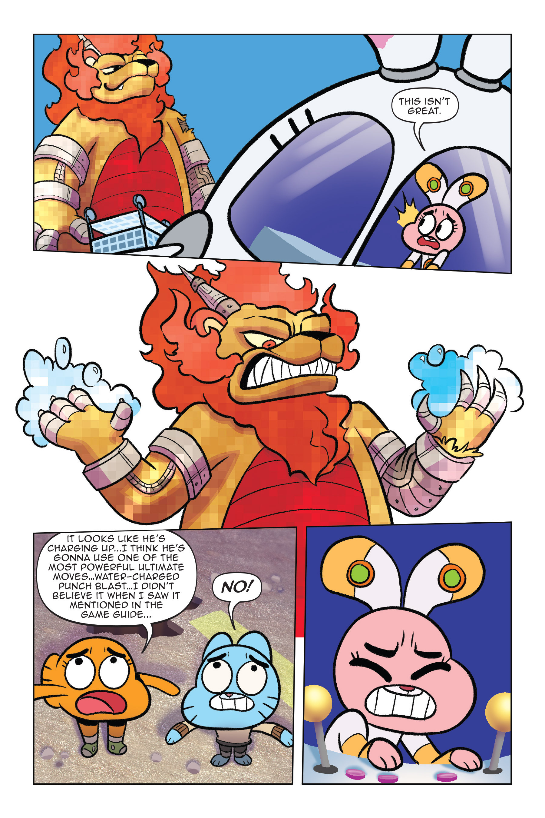 Read online The Amazing World of Gumball: Cheat Code comic -  Issue # Full - 100