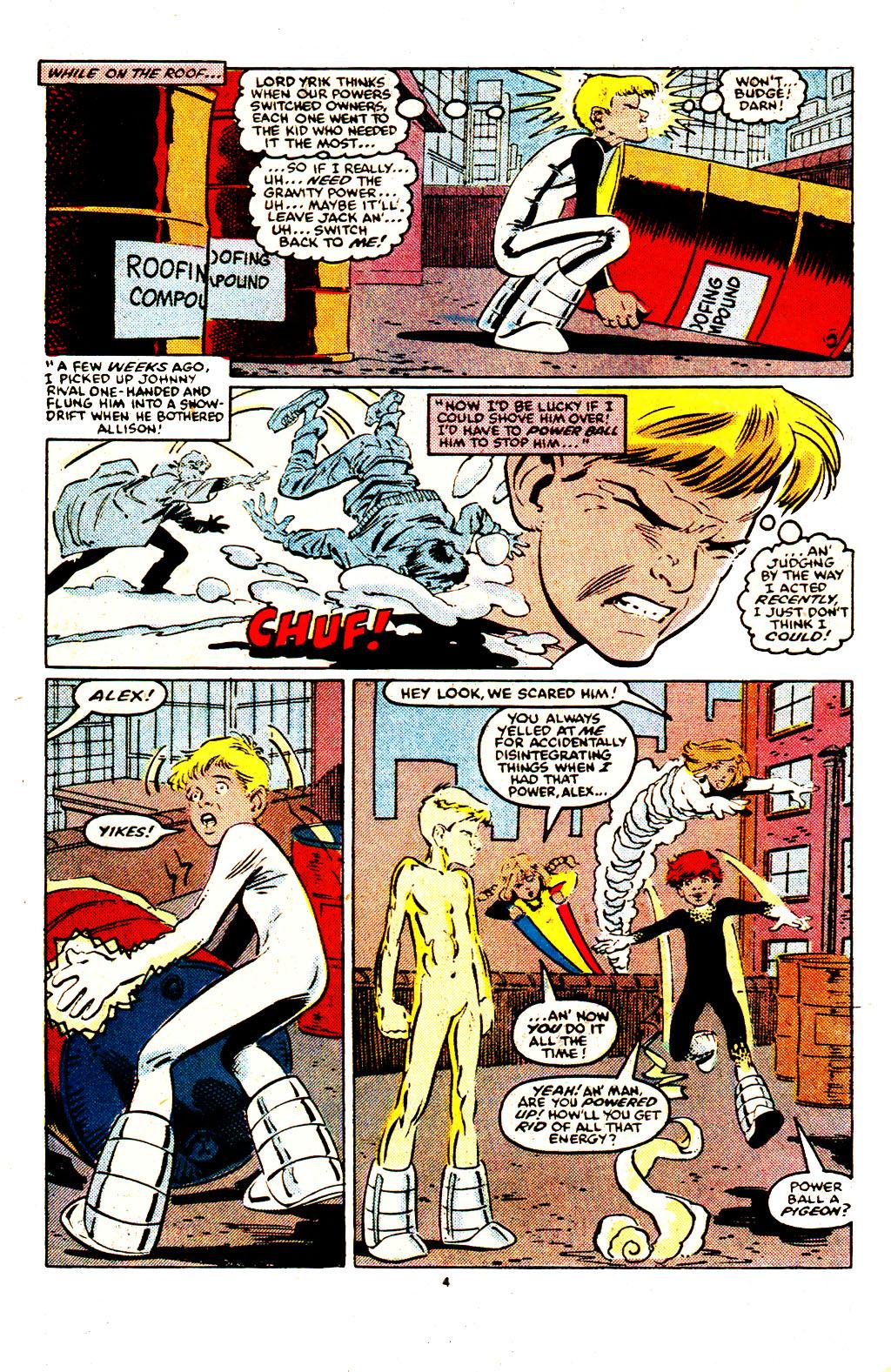 Read online Power Pack (1984) comic -  Issue #29 - 5