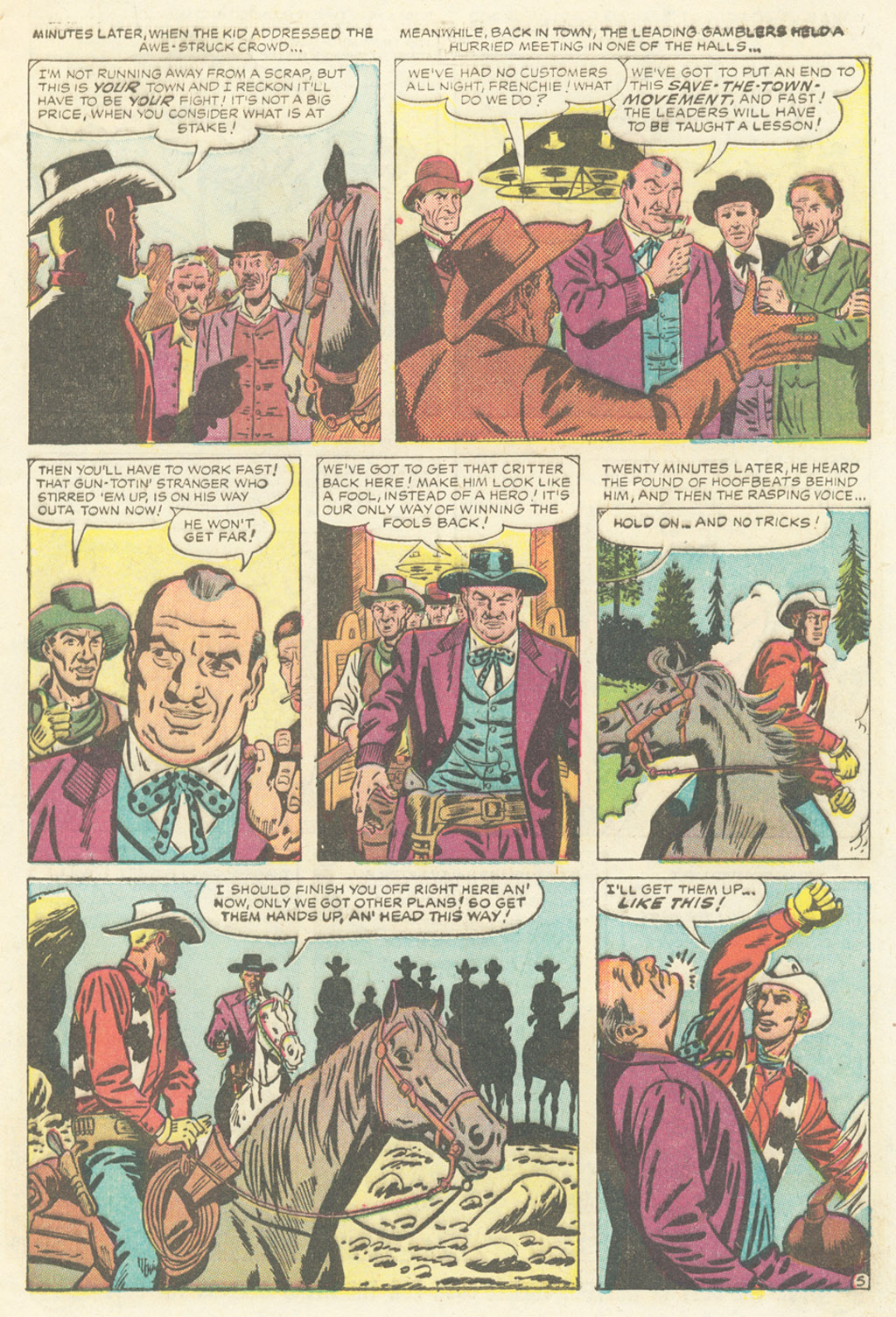 Read online Kid Colt Outlaw comic -  Issue #52 - 7