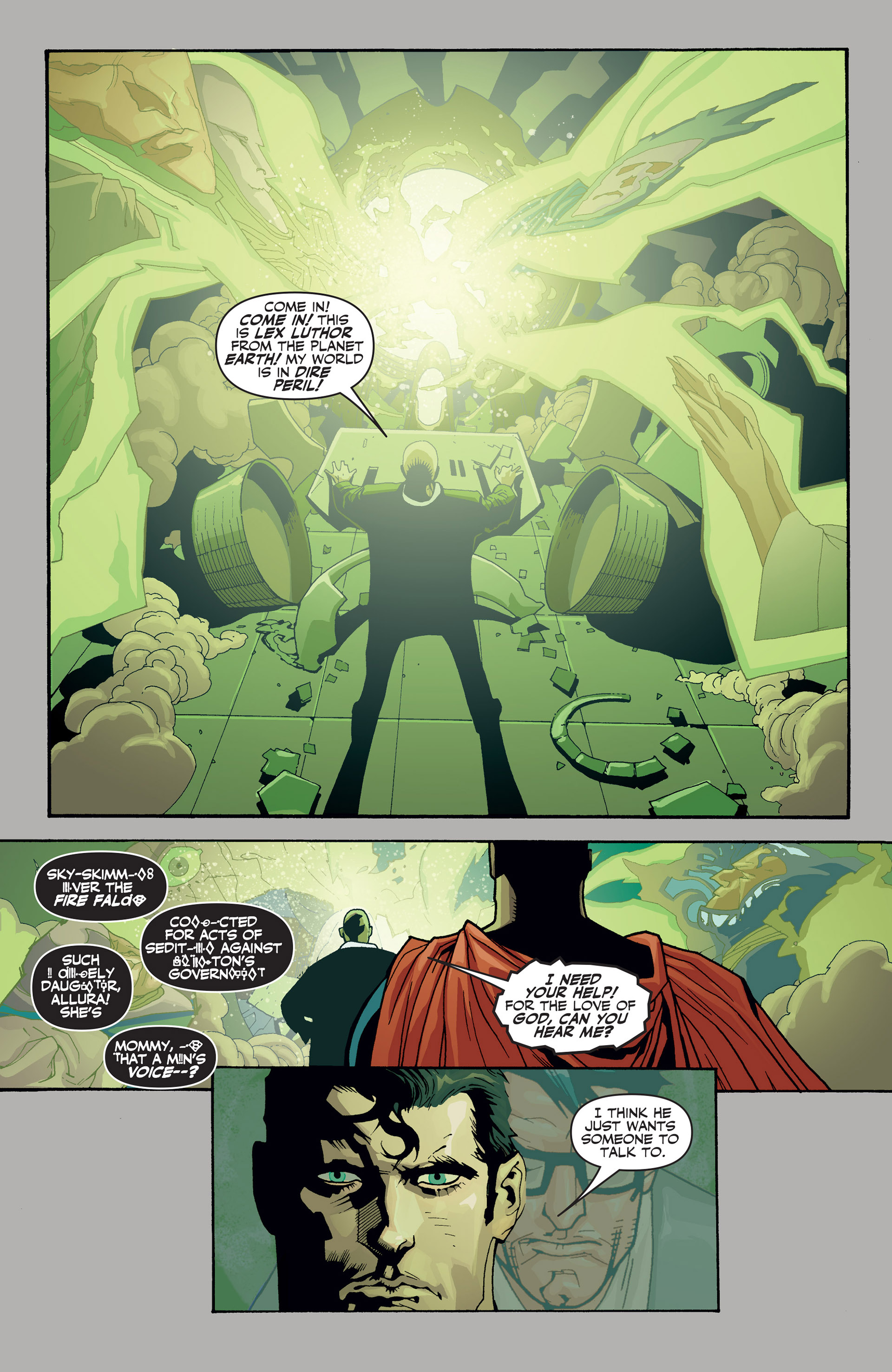 Read online Superman: Birthright (2003) comic -  Issue #12 - 16