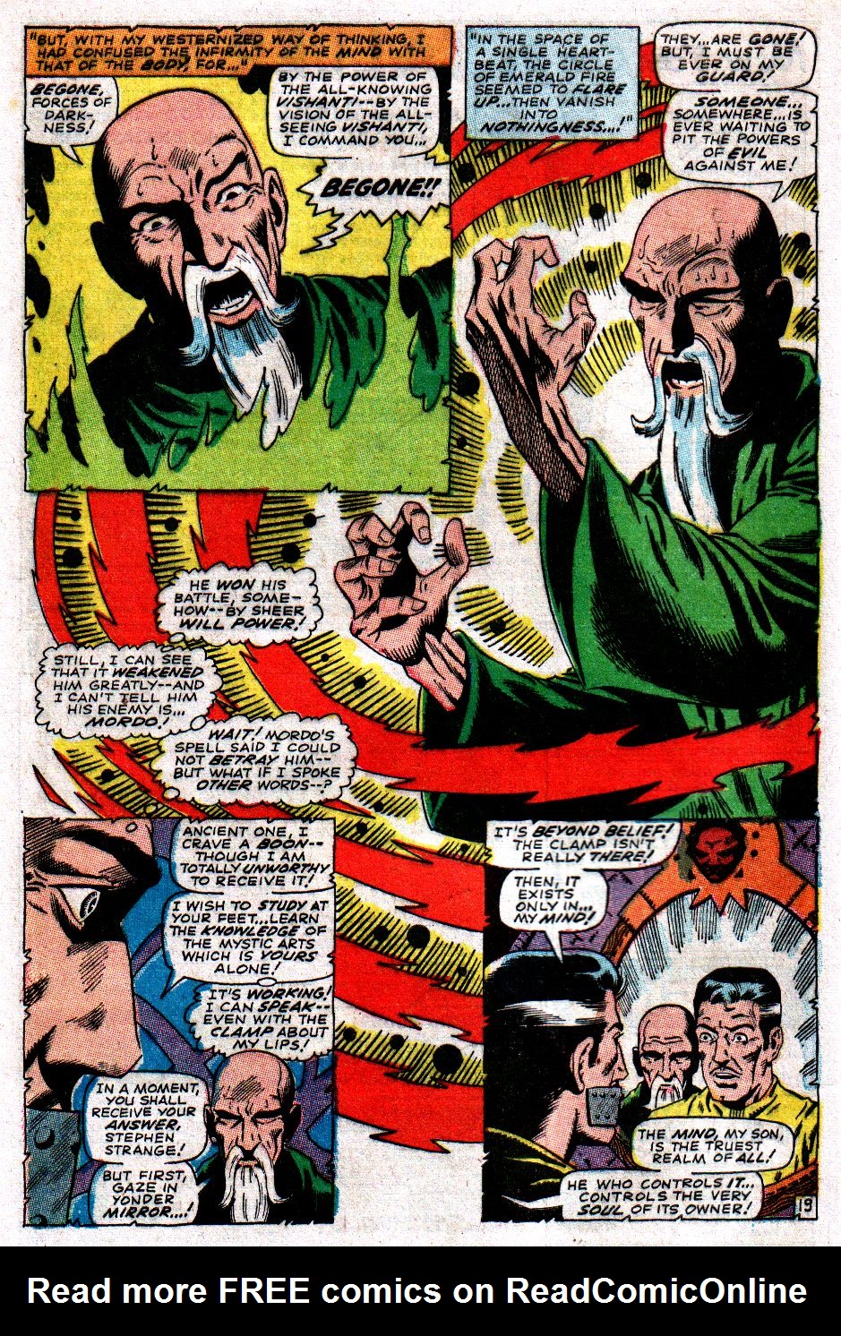 Read online Marvel Masterworks: Doctor Strange comic -  Issue # TPB 3 - 23