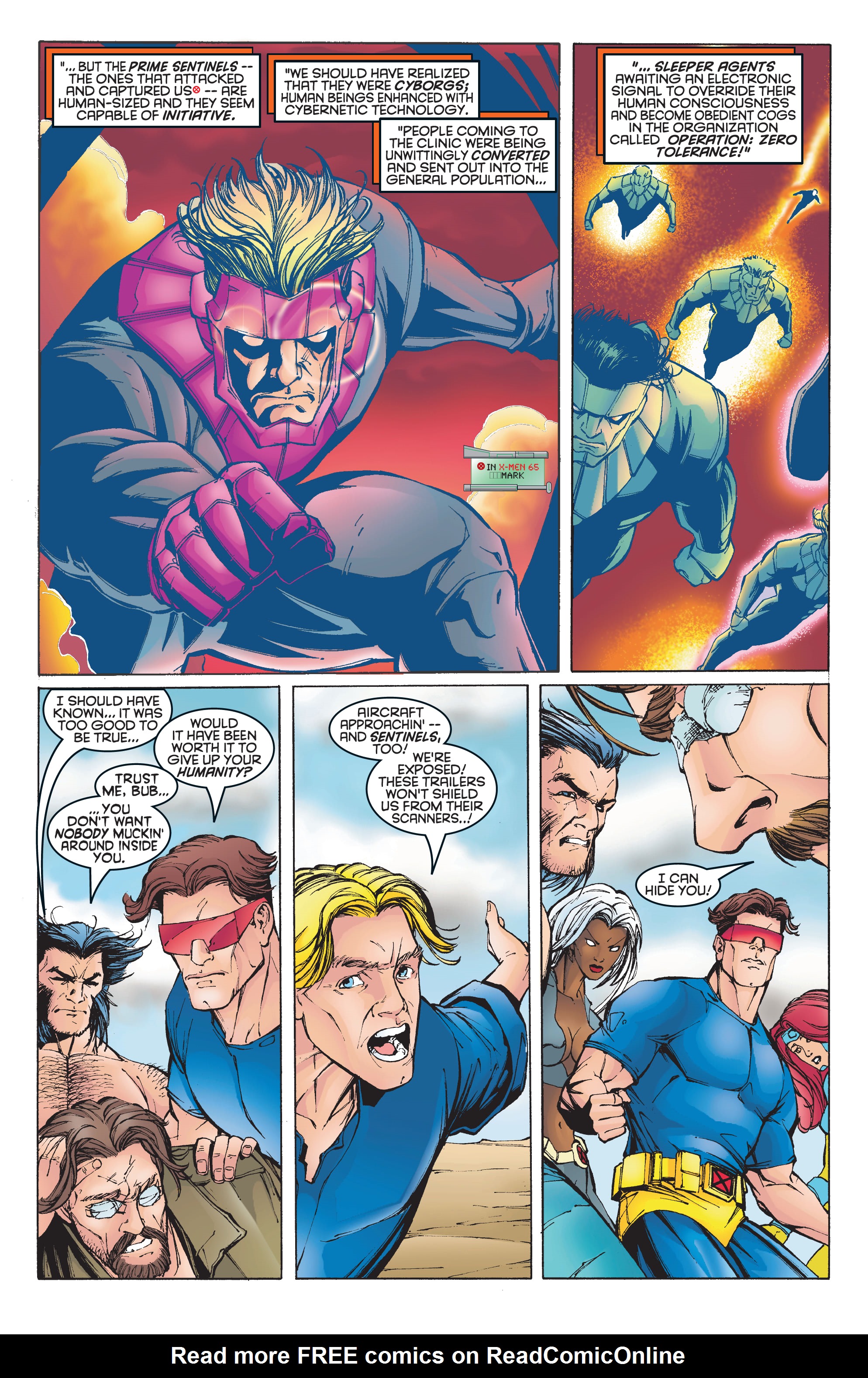 Read online X-Men Milestones: Operation Zero Tolerance comic -  Issue # TPB (Part 3) - 29