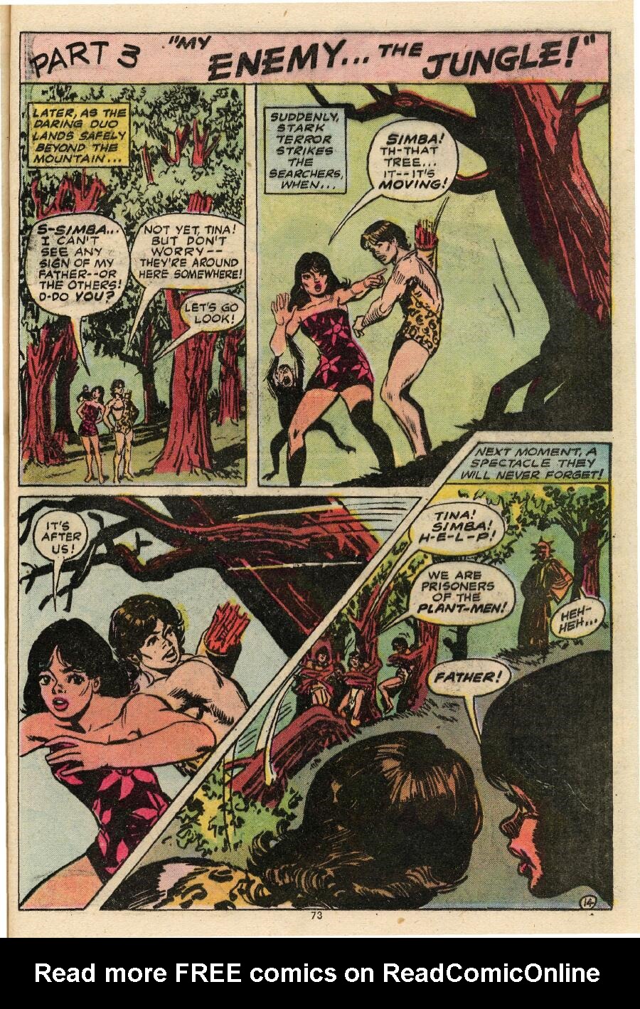 Read online Tarzan (1972) comic -  Issue #231 - 75