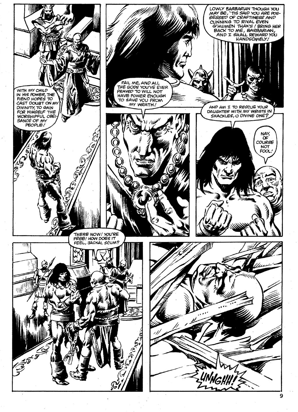 Read online The Savage Sword Of Conan comic -  Issue #85 - 9