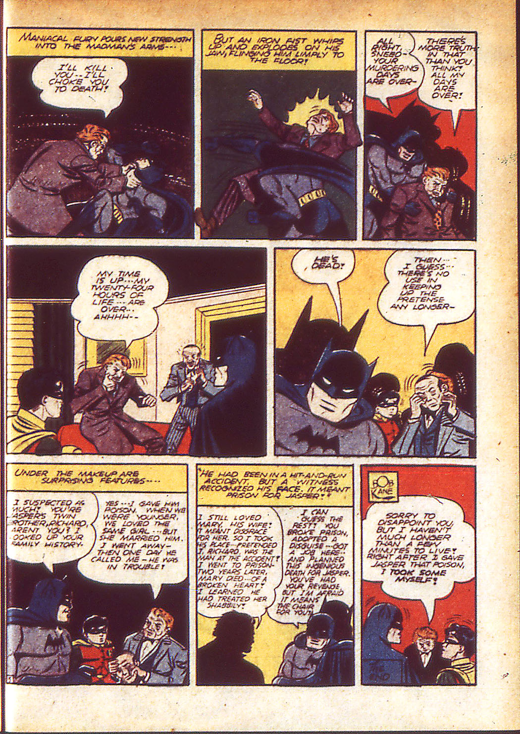 Read online Detective Comics (1937) comic -  Issue #57 - 16