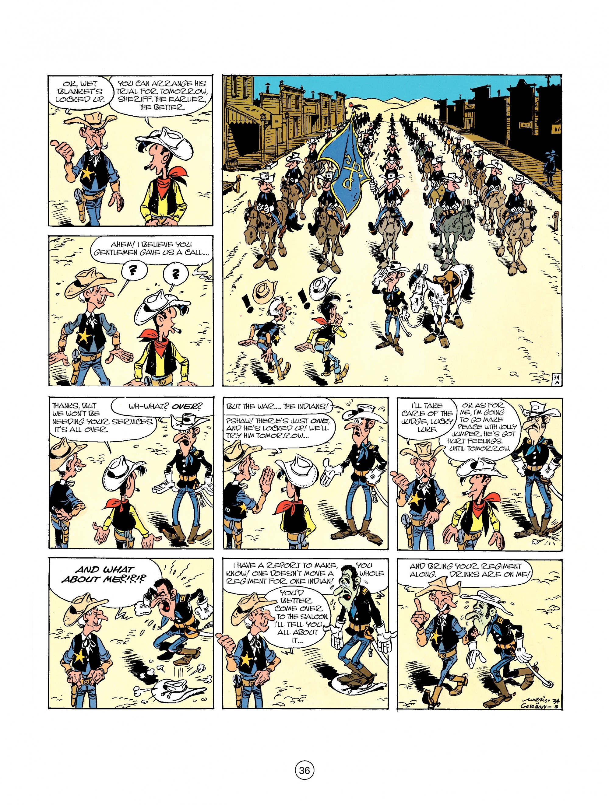 Read online A Lucky Luke Adventure comic -  Issue #26 - 36