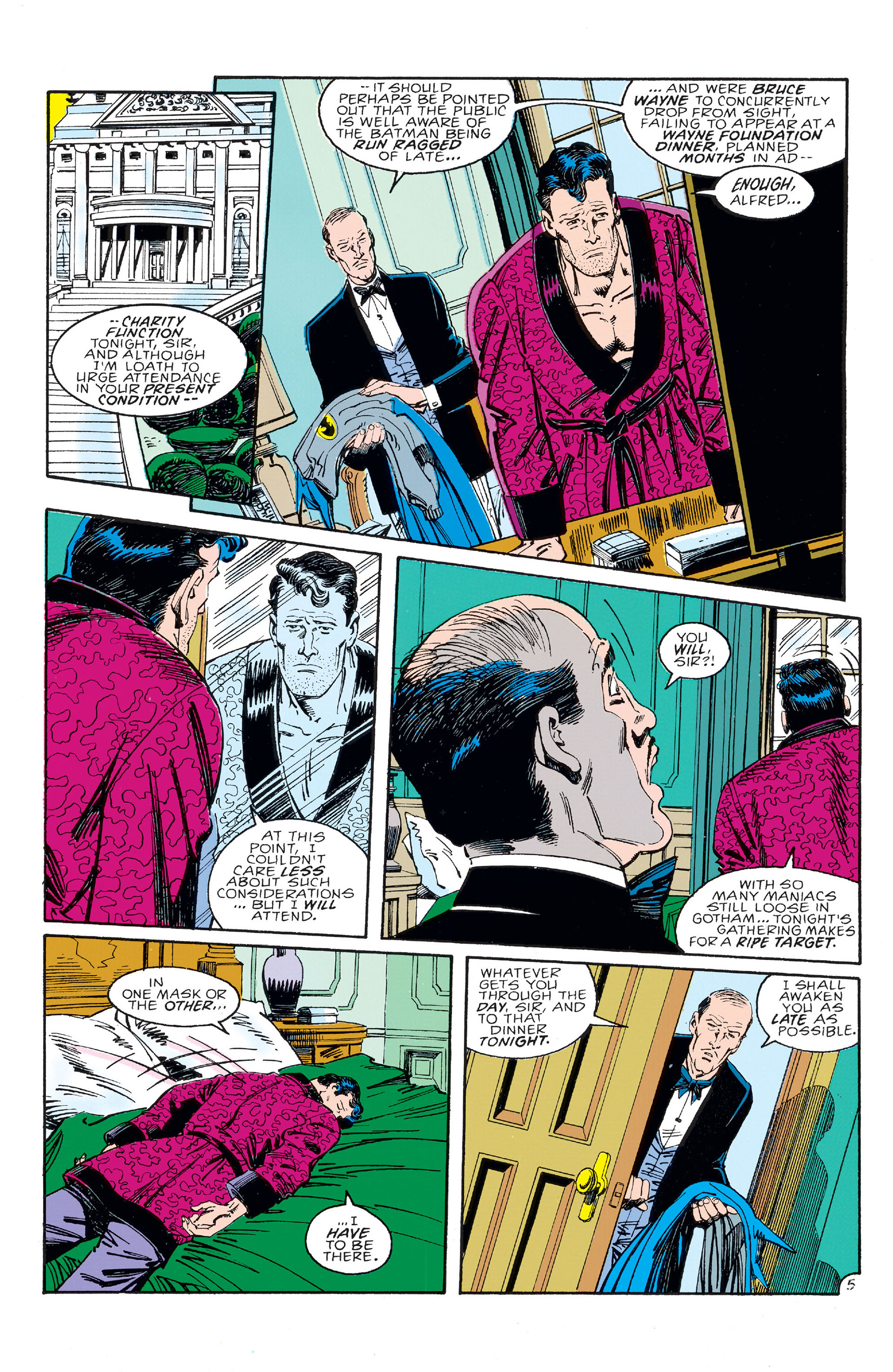 Read online Batman (1940) comic -  Issue #495 - 6