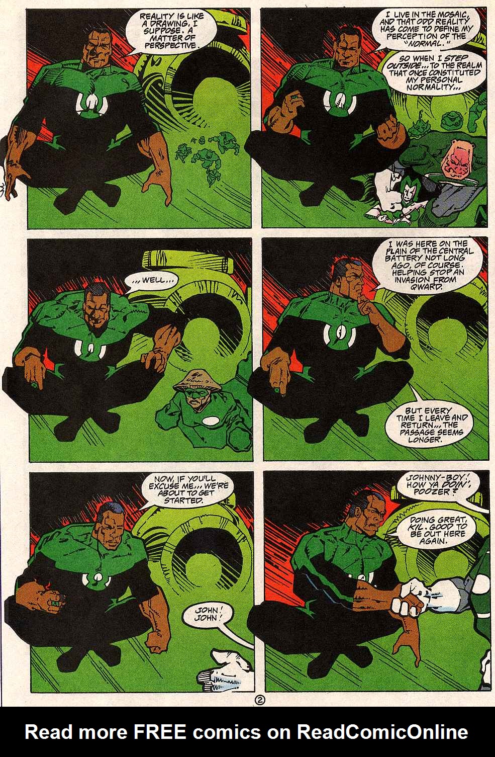 Read online Green Lantern: Mosaic comic -  Issue #6 - 3