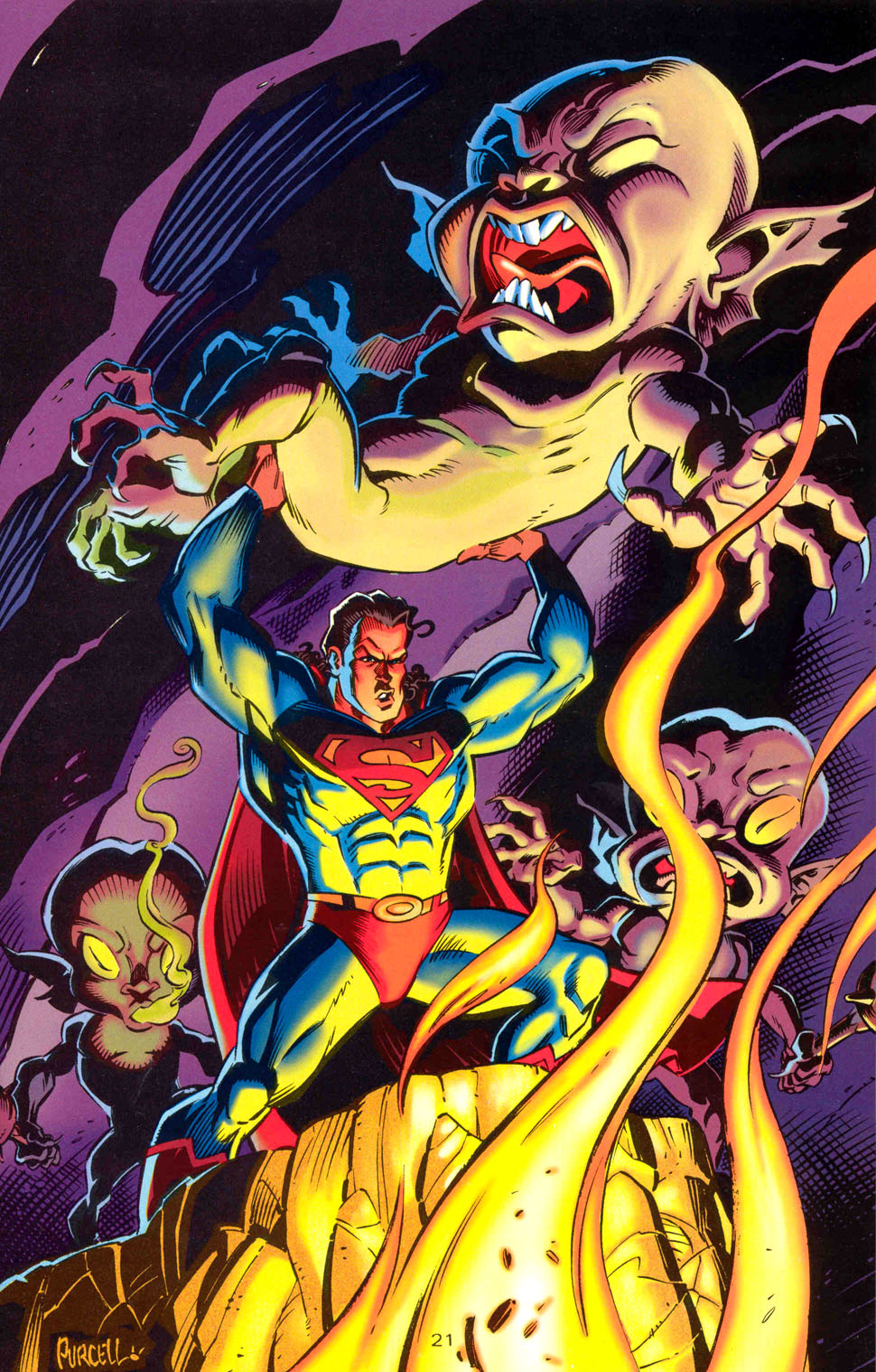Read online Superman: The Man of Steel Gallery comic -  Issue # Full - 23