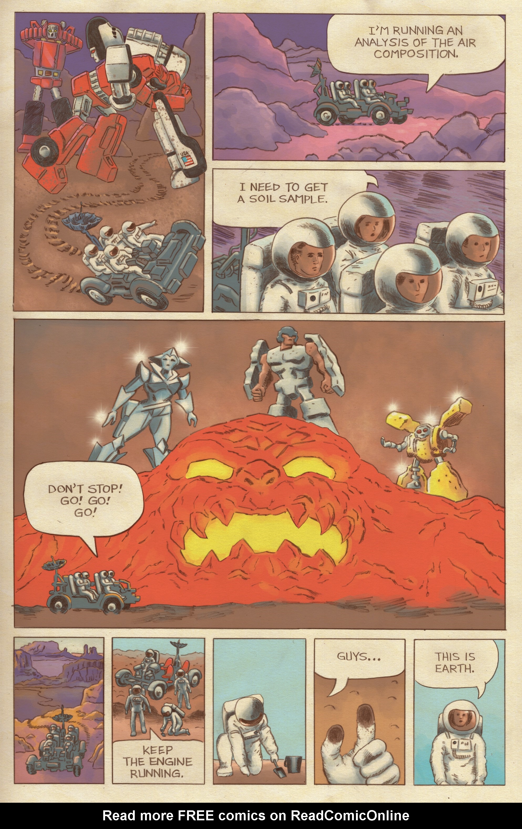 Read online Go-Bots comic -  Issue #3 - 22