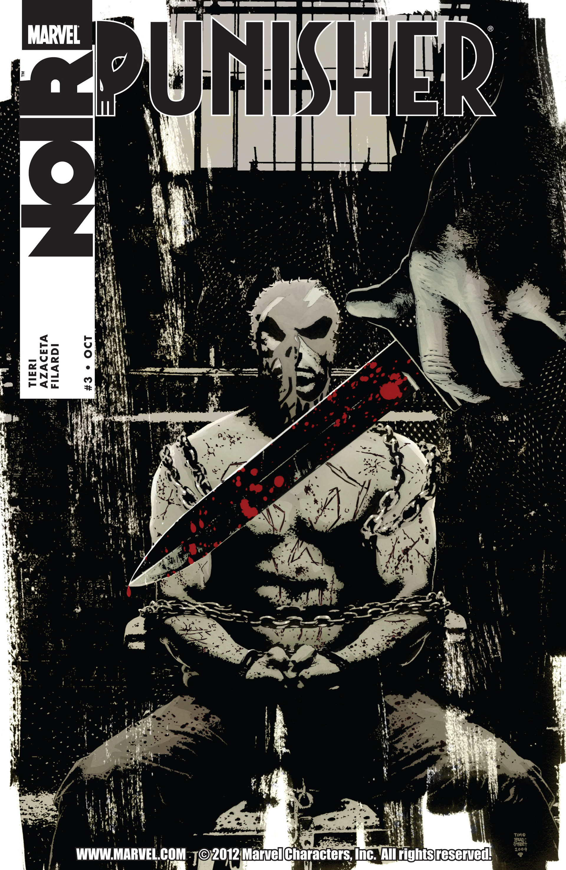 Read online Punisher Noir comic -  Issue #3 - 1