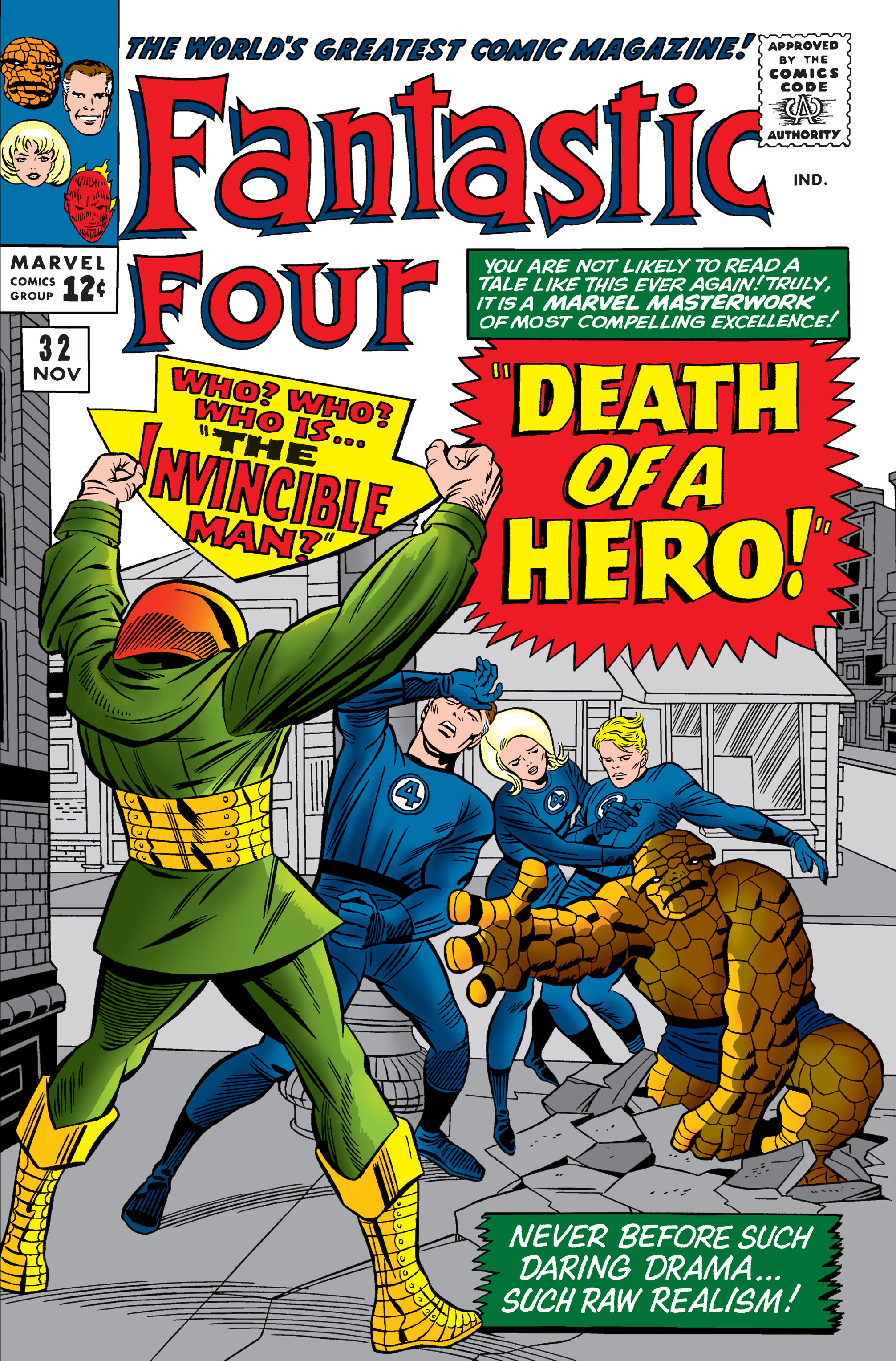 Read online Fantastic Four (1961) comic -  Issue #32 - 1