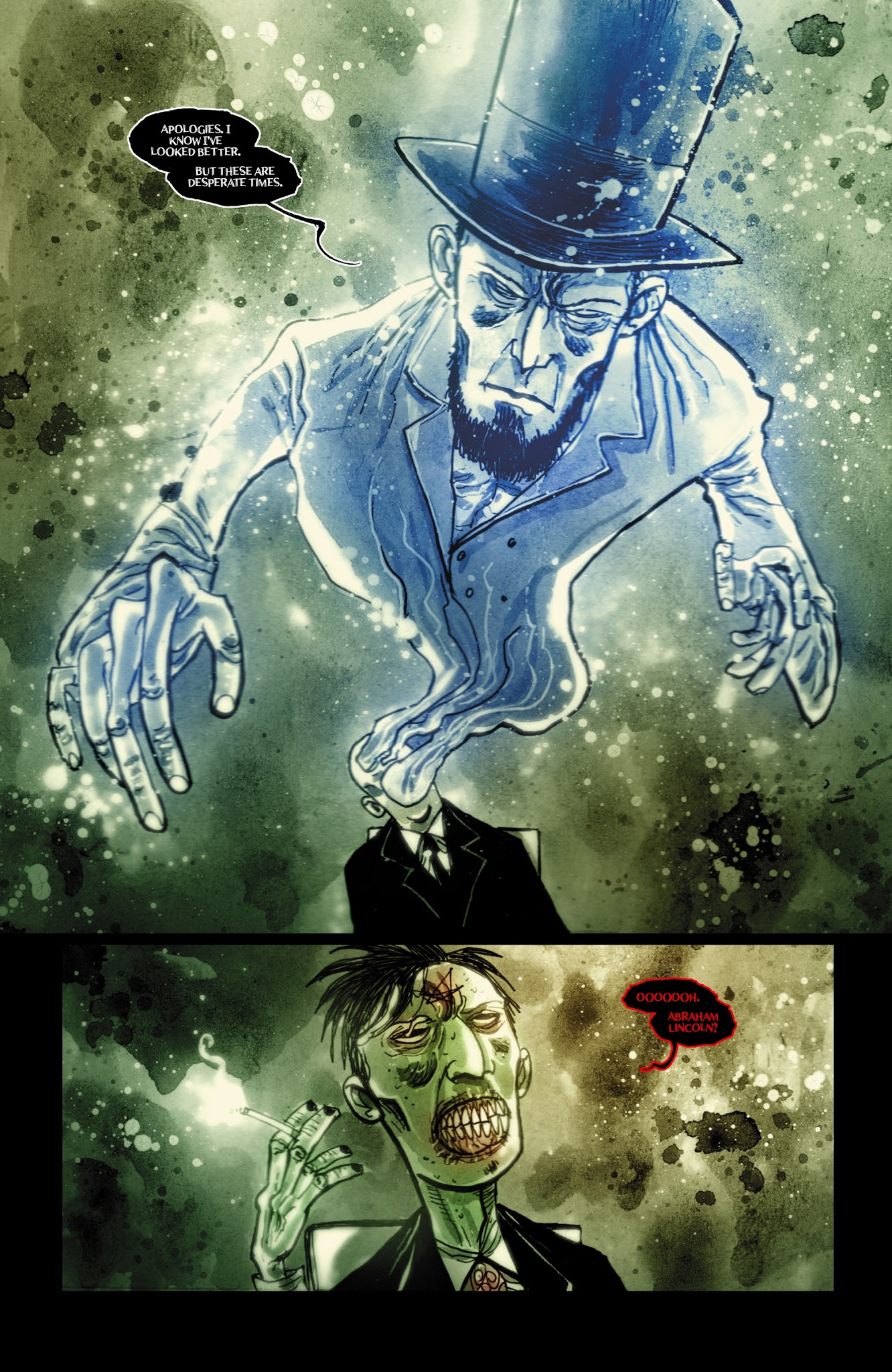 Read online Wormwood Gentleman Corpse: Mr. Wormwood Goes To Washington comic -  Issue #2 - 7