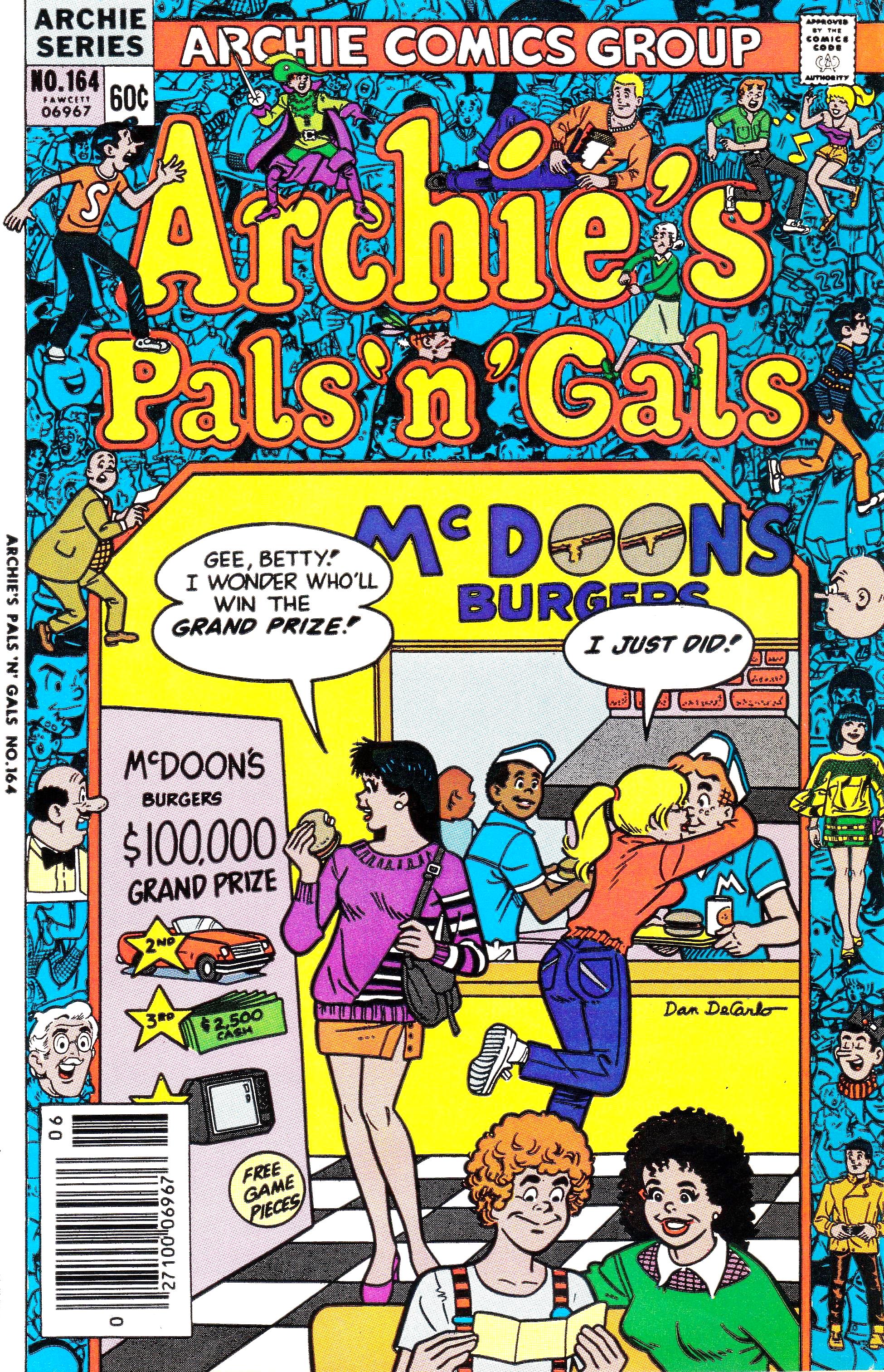 Read online Archie's Pals 'N' Gals (1952) comic -  Issue #164 - 1