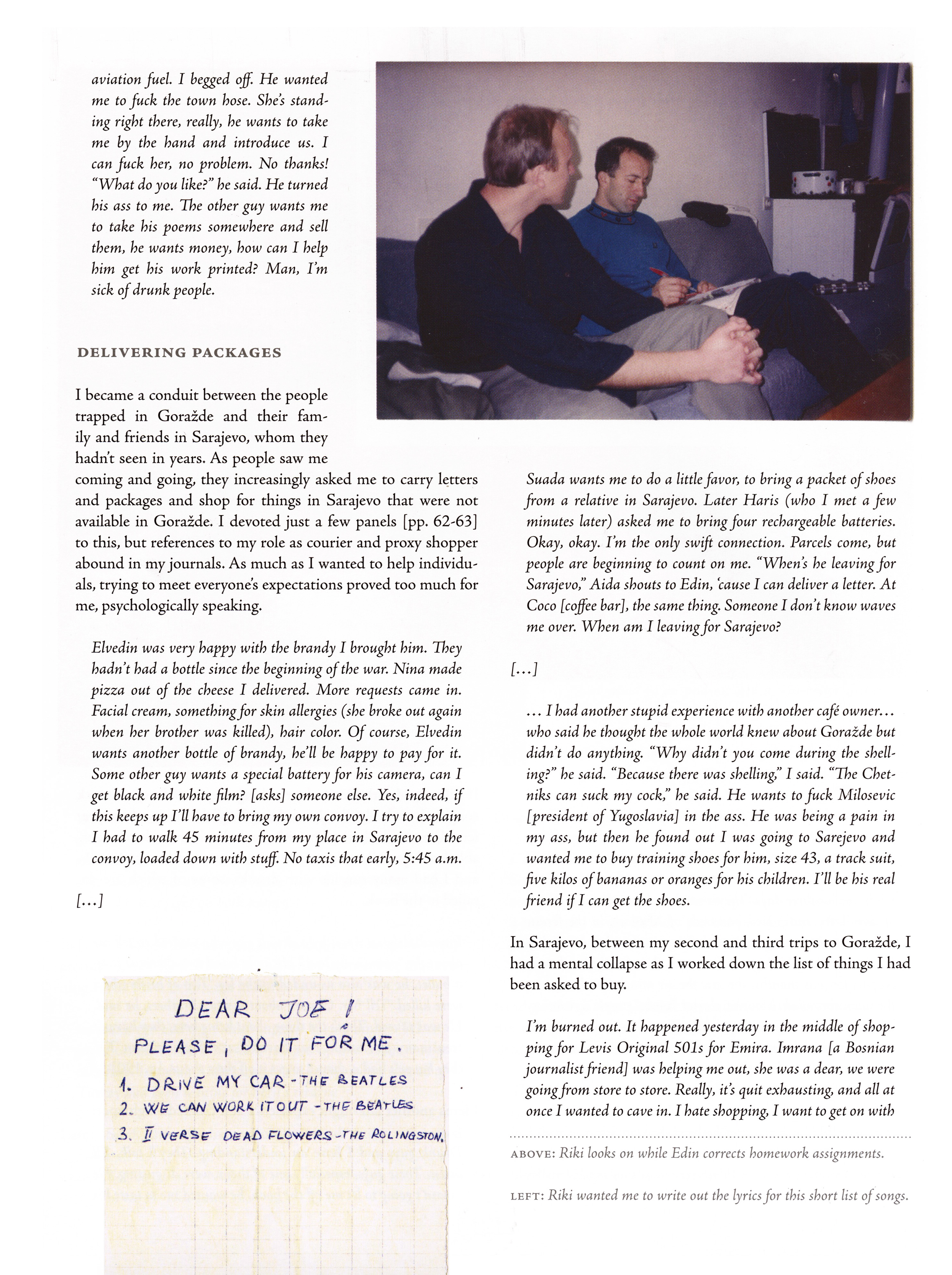 Read online Safe Area Goražde comic -  Issue # TPB (Part 1) - 16