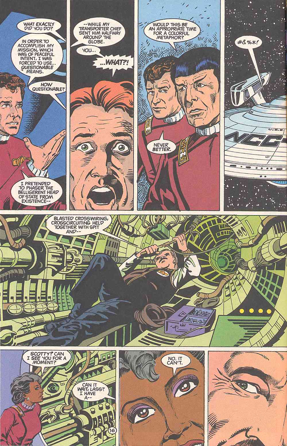 Read online Star Trek (1989) comic -  Issue #4 - 19