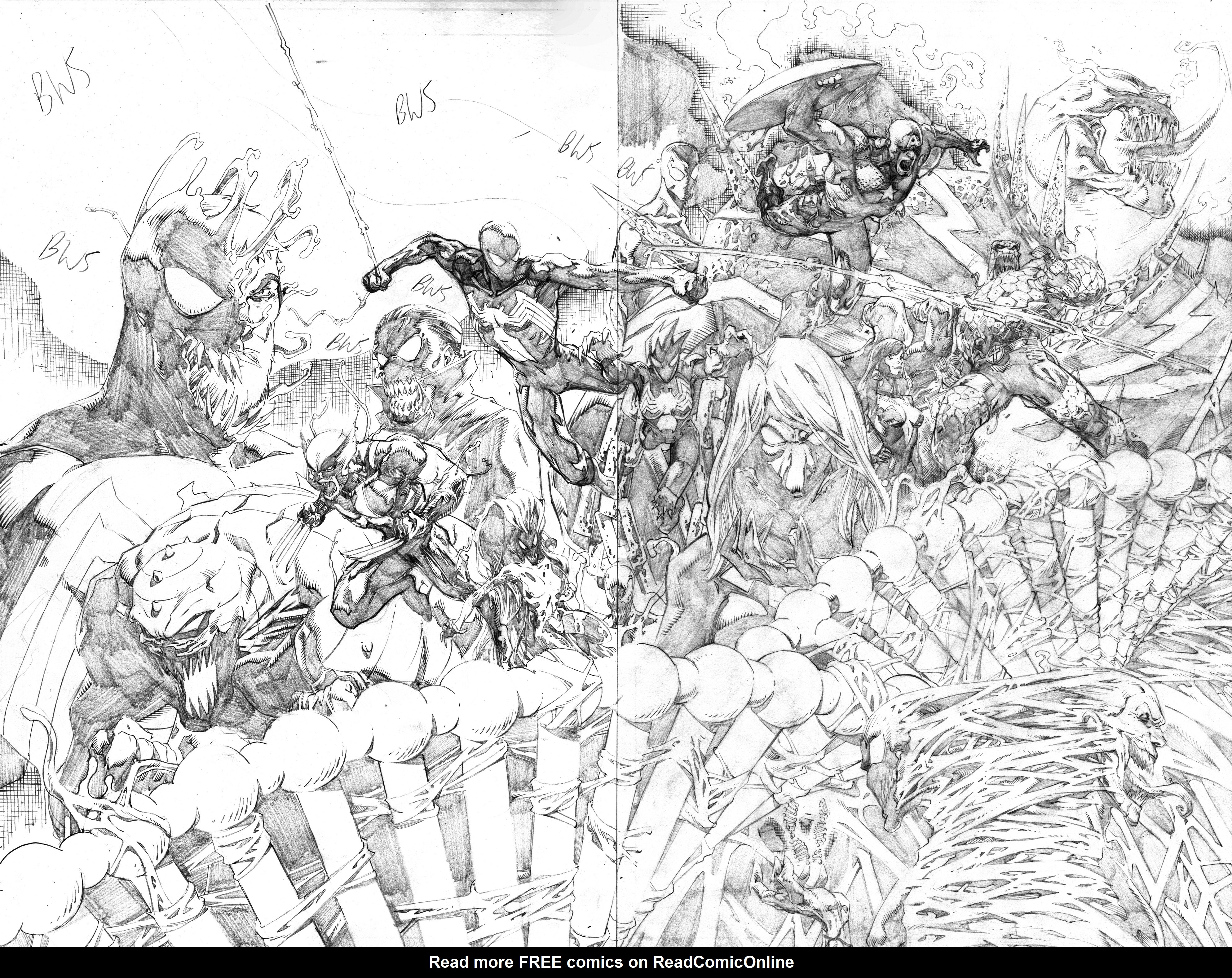 Jason Fabok Pencils