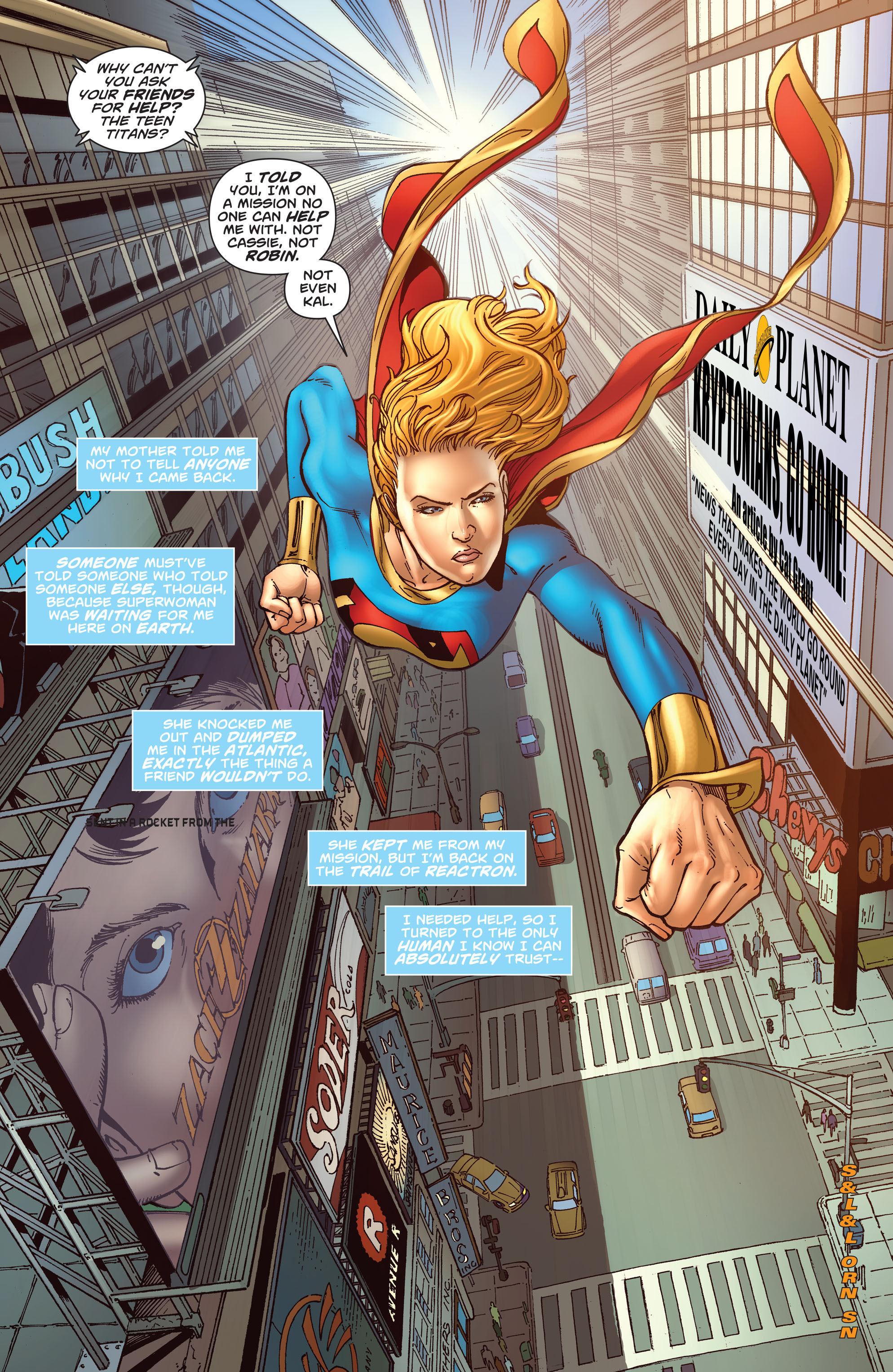 Read online Supergirl: Who is Superwoman? comic -  Issue # Full - 83