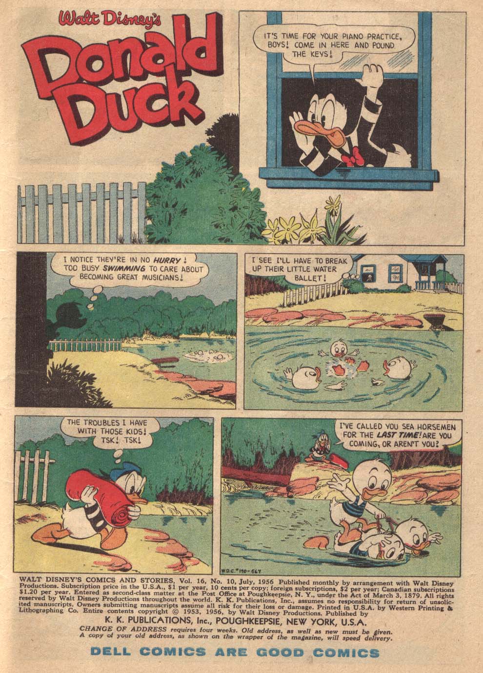 Read online Walt Disney's Comics and Stories comic -  Issue #190 - 3