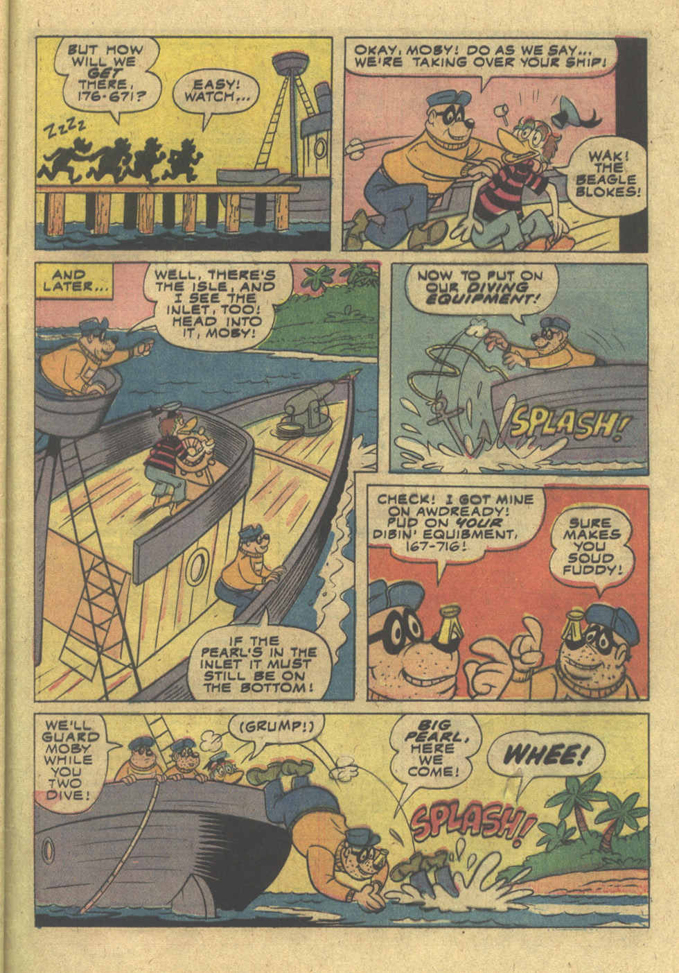 Read online Walt Disney THE BEAGLE BOYS comic -  Issue #23 - 44