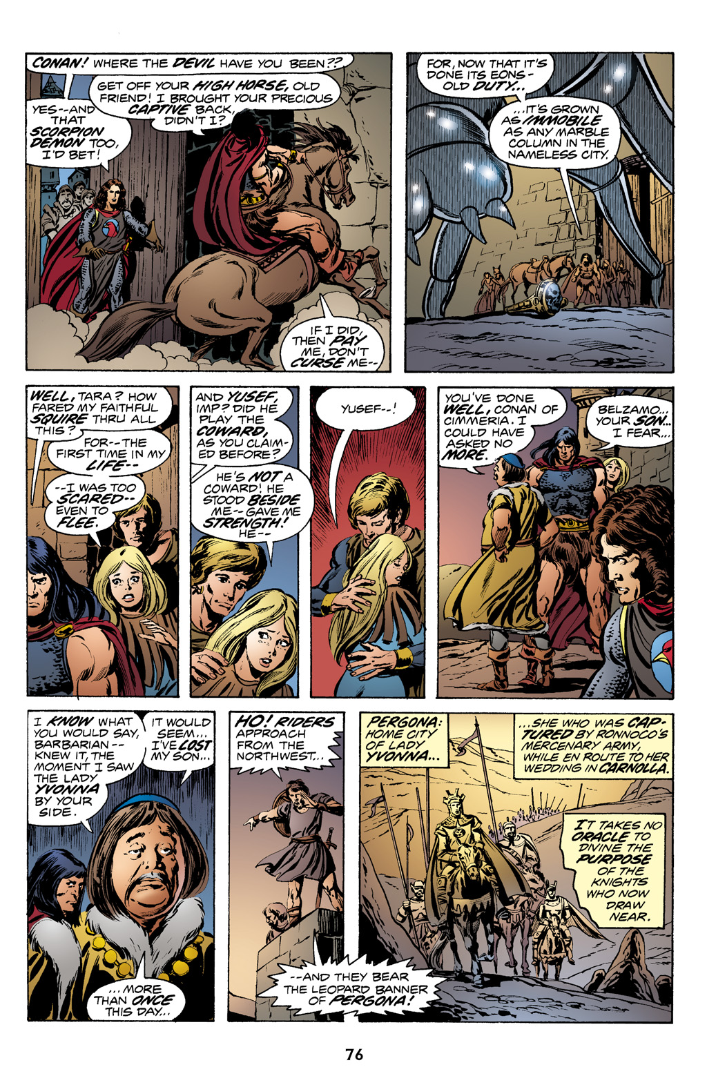 Read online The Chronicles of Conan comic -  Issue # TPB 8 (Part 1) - 76