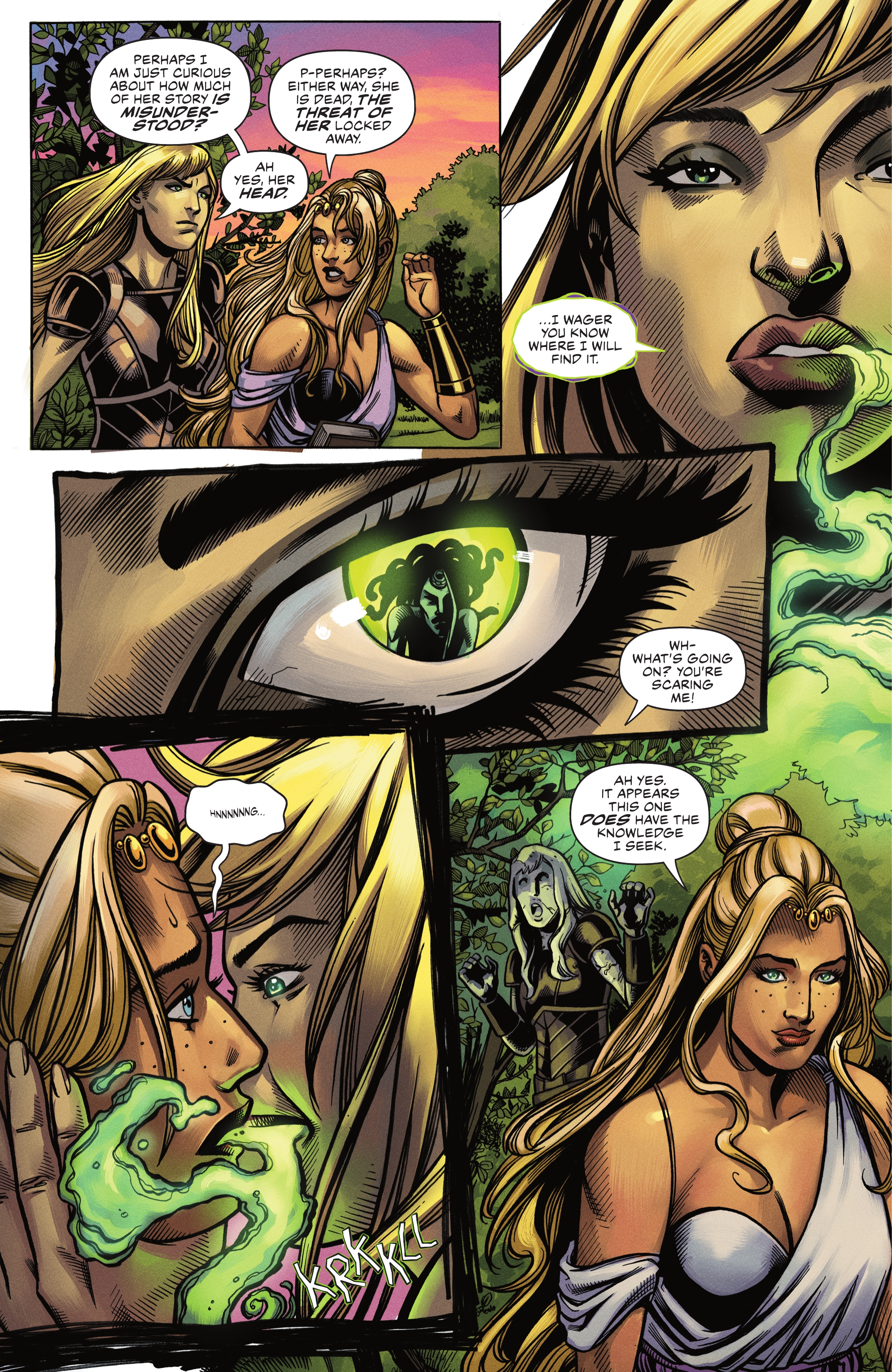 Read online Nubia & the Amazons comic -  Issue #2 - 7