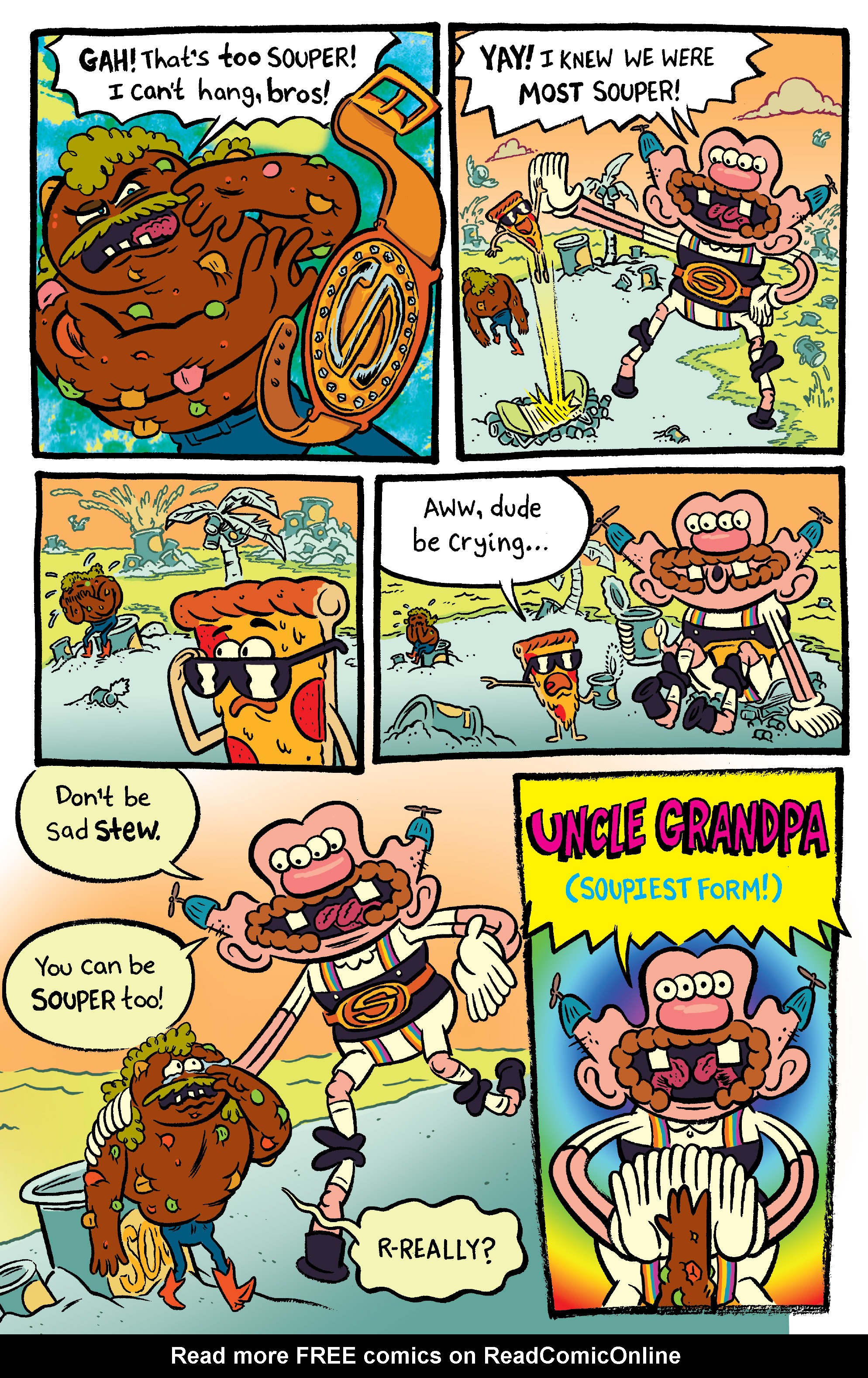 Read online Uncle Grandpa comic -  Issue #2 - 19
