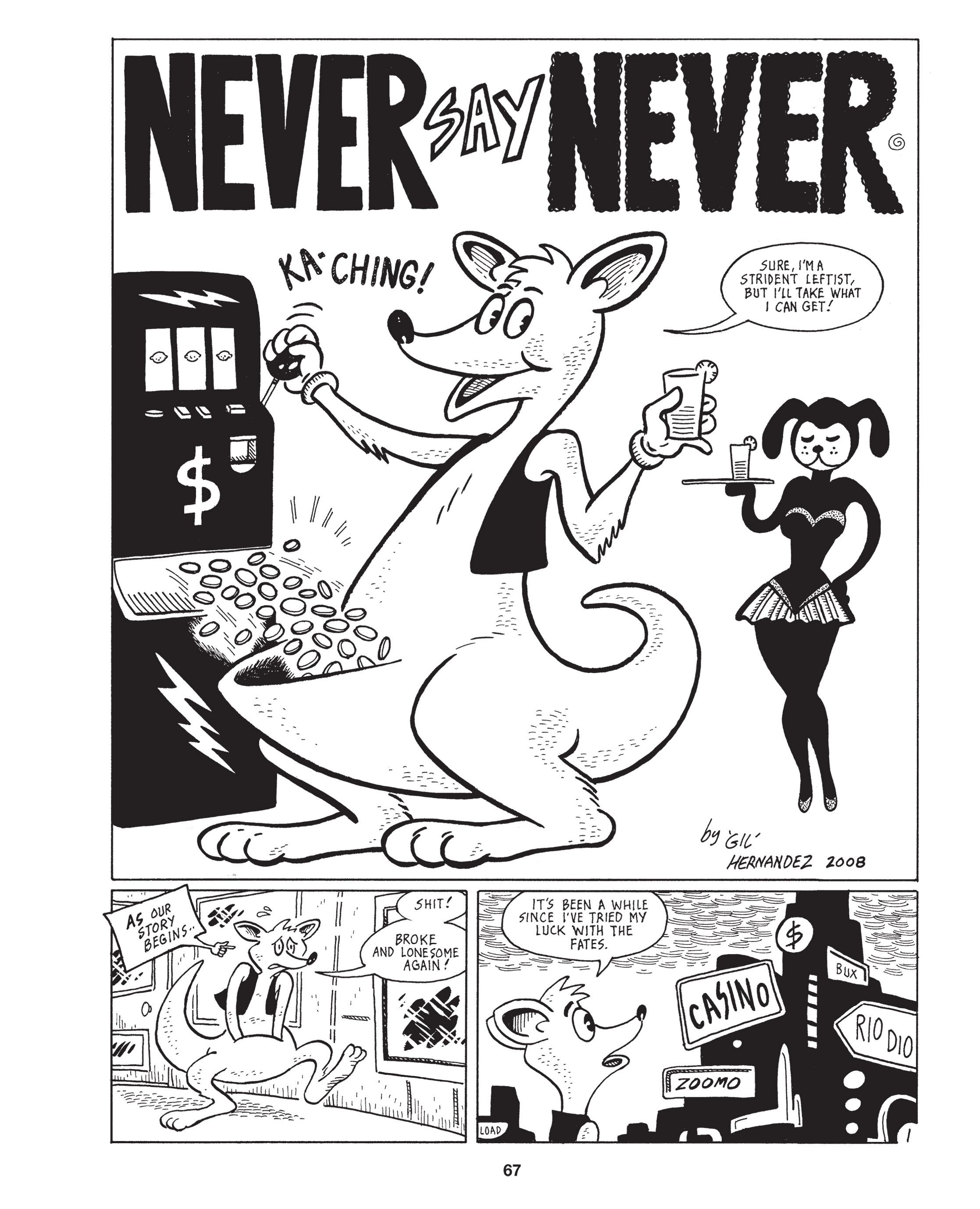 Read online Love and Rockets: New Stories comic -  Issue #1 - 69