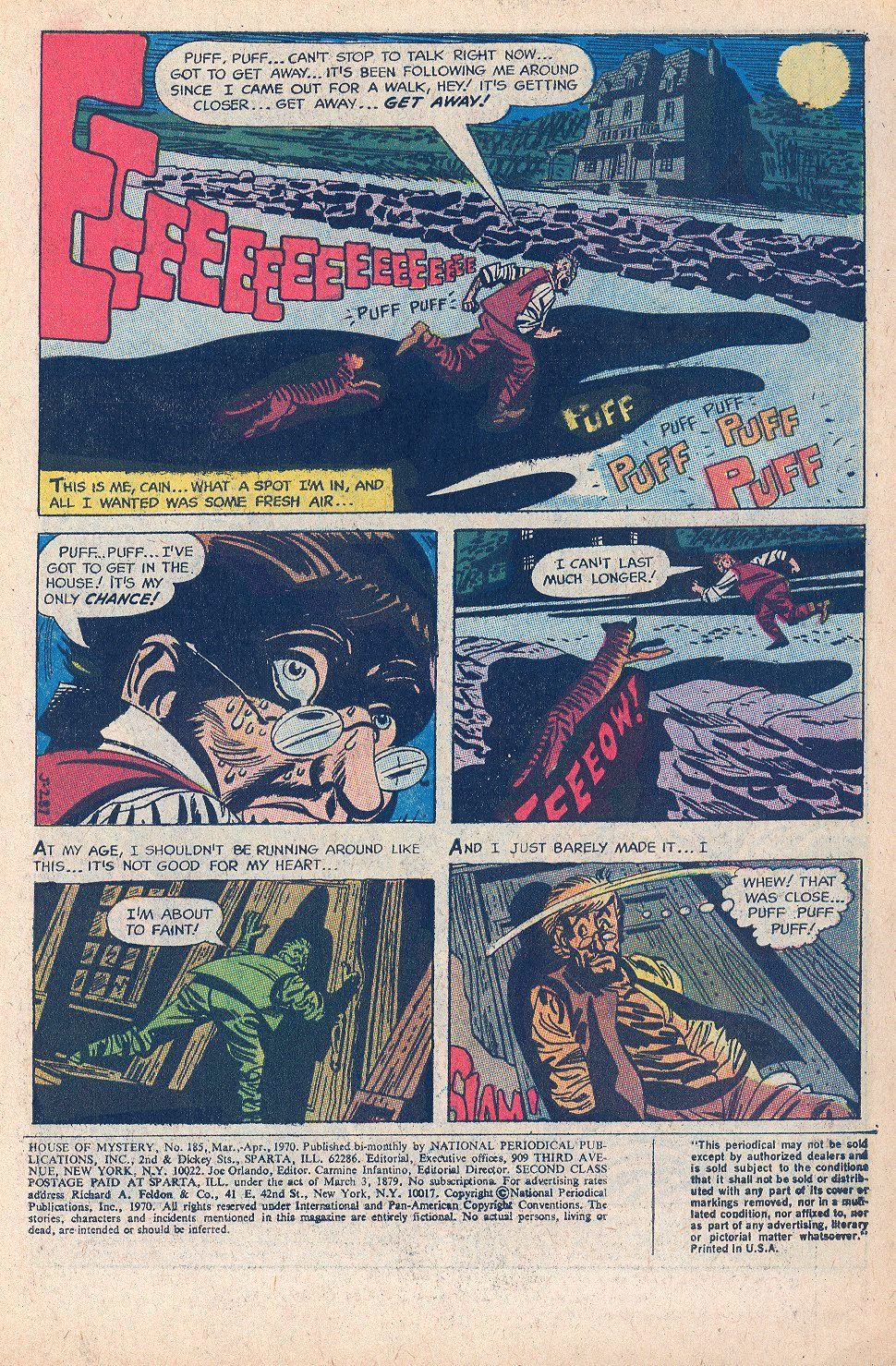 Read online House of Mystery (1951) comic -  Issue #185 - 3