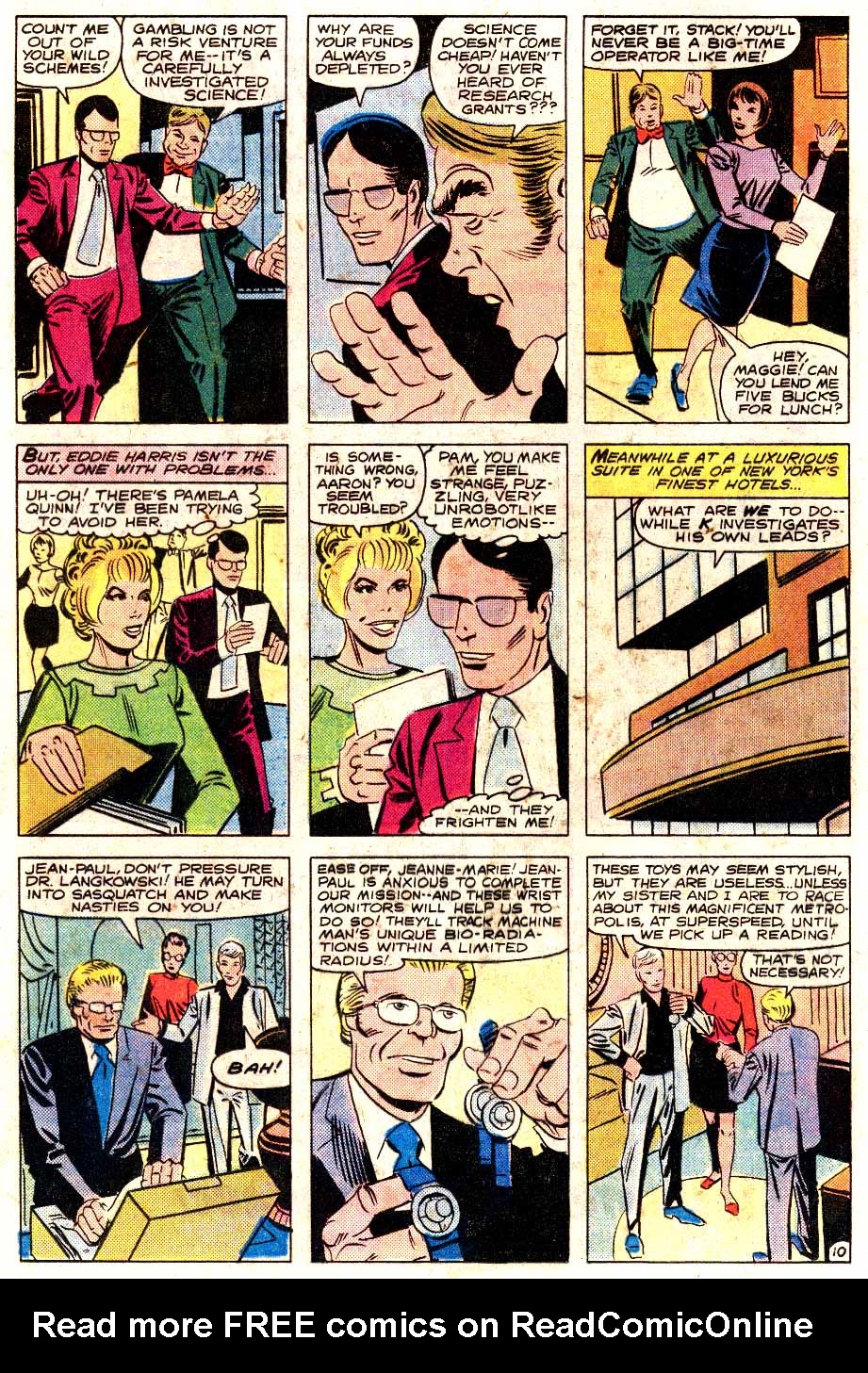 Read online Machine Man (1978) comic -  Issue #18 - 11