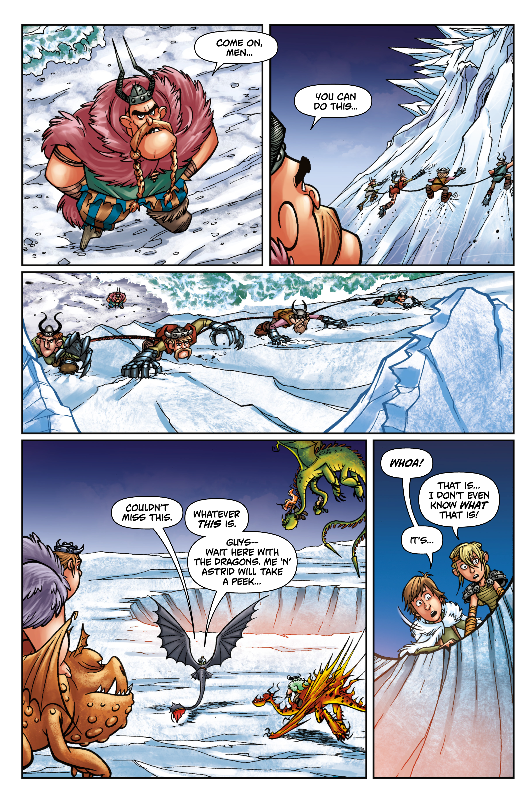 Read online DreamWorks Dragons: Riders of Berk comic -  Issue # _TPB - 29