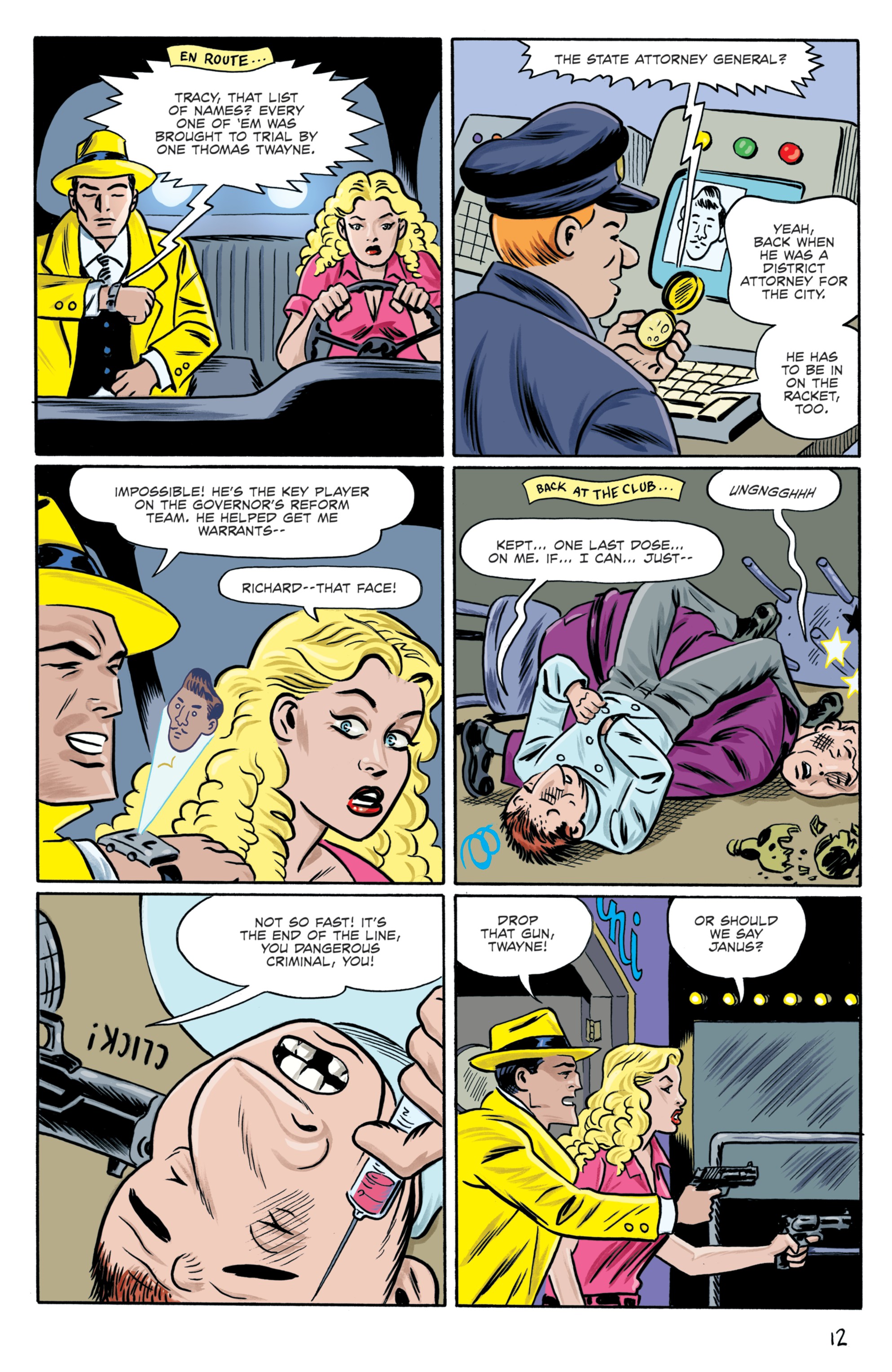Read online Dick Tracy: Dead Or Alive comic -  Issue #4 - 14