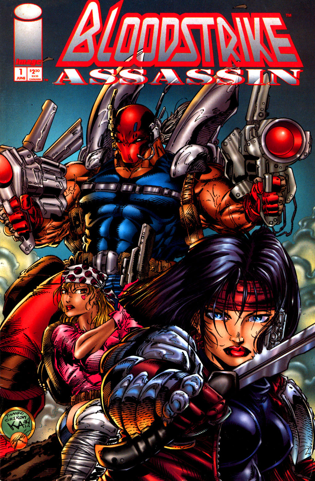 Read online Bloodstrike: Assassin comic -  Issue #1 - 1