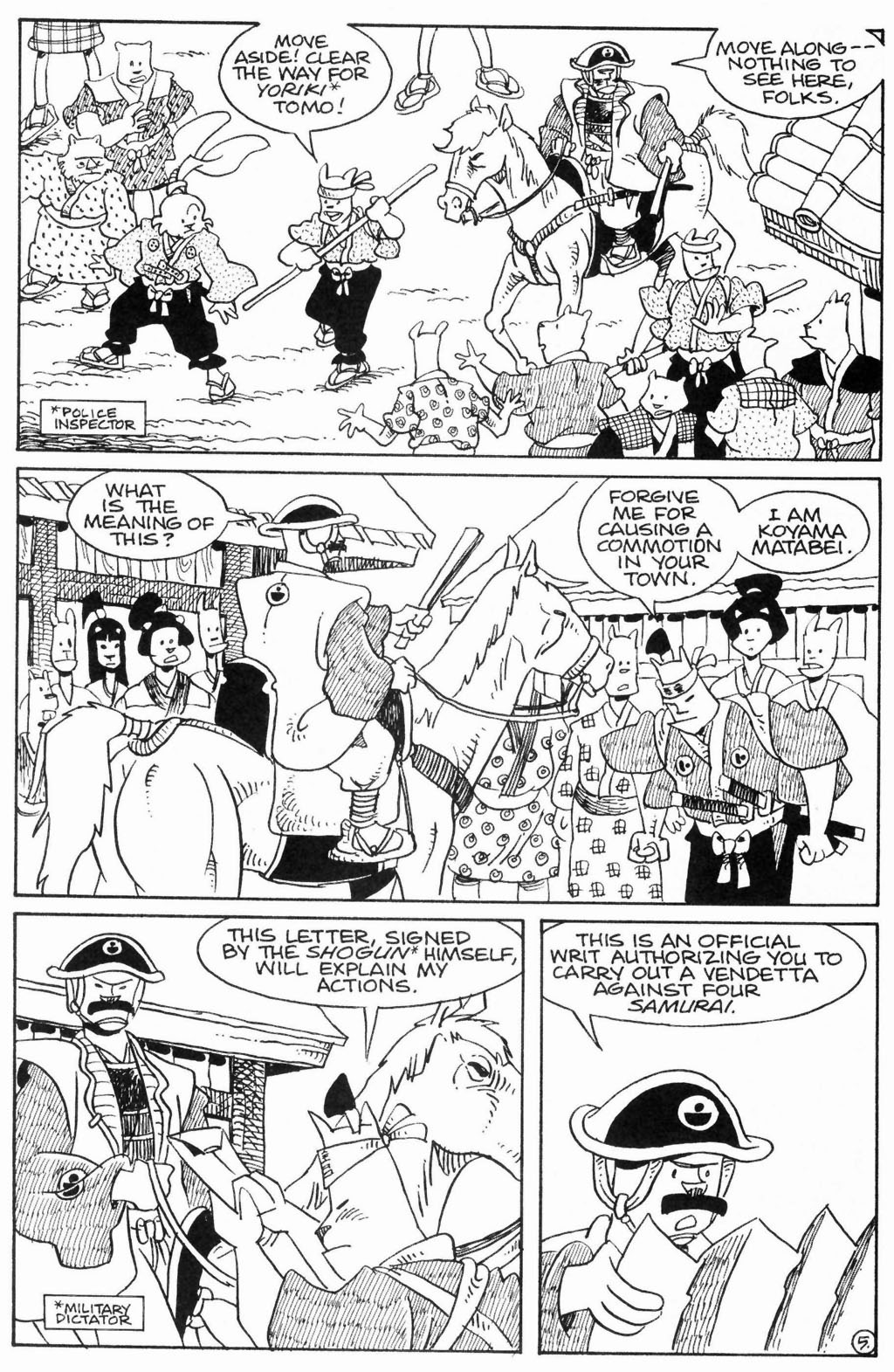 Usagi Yojimbo (1996) Issue #53 #53 - English 7