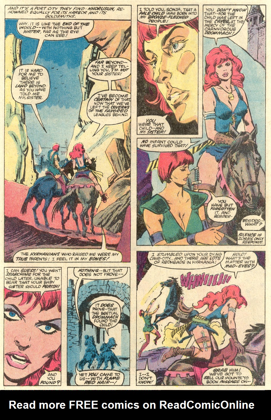 Read online Red Sonja (2nd Series) comic -  Issue #1 - 6